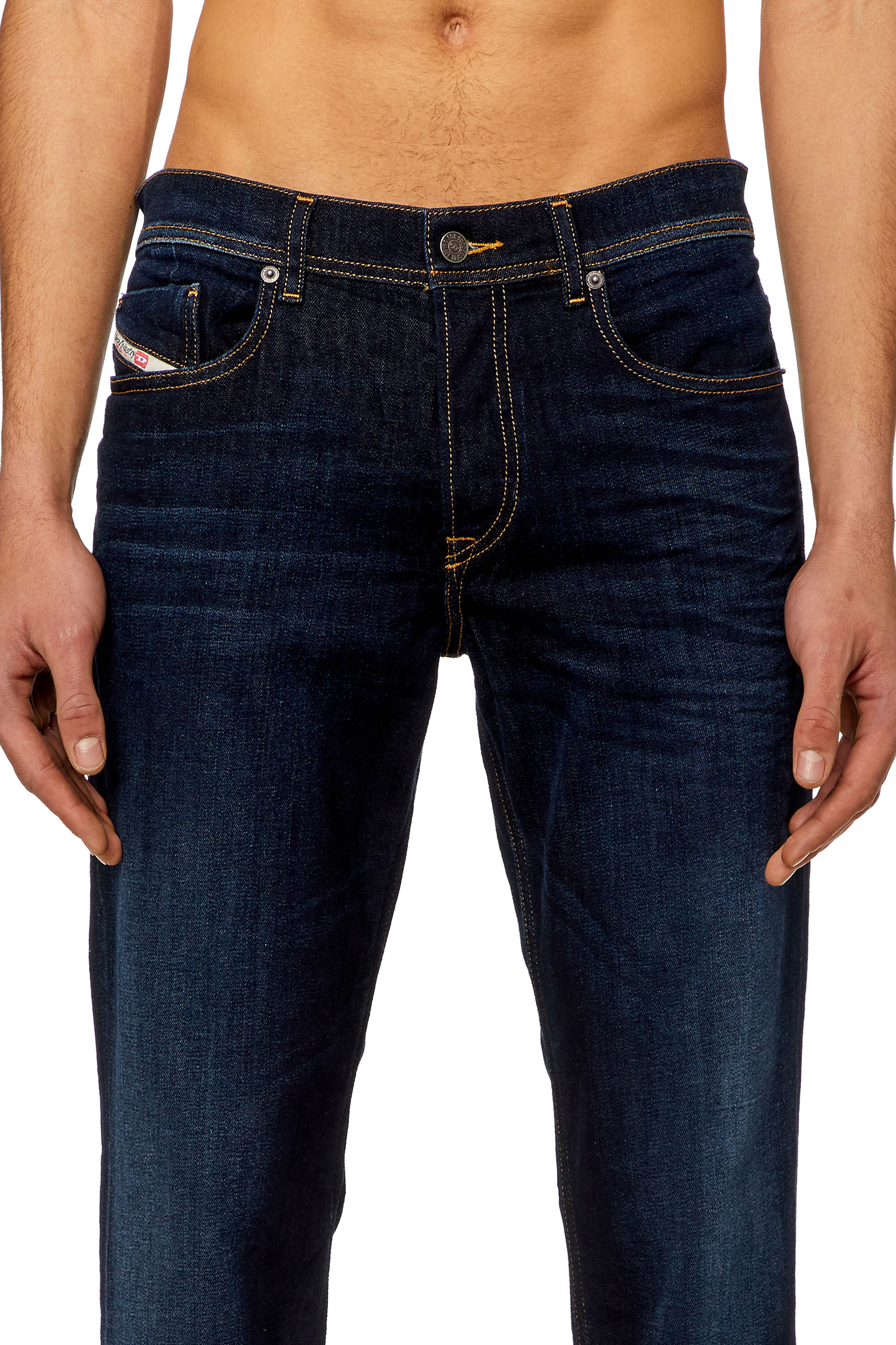 Men's Tapered Jeans | Dark blue | Diesel 2023 D-Finitive