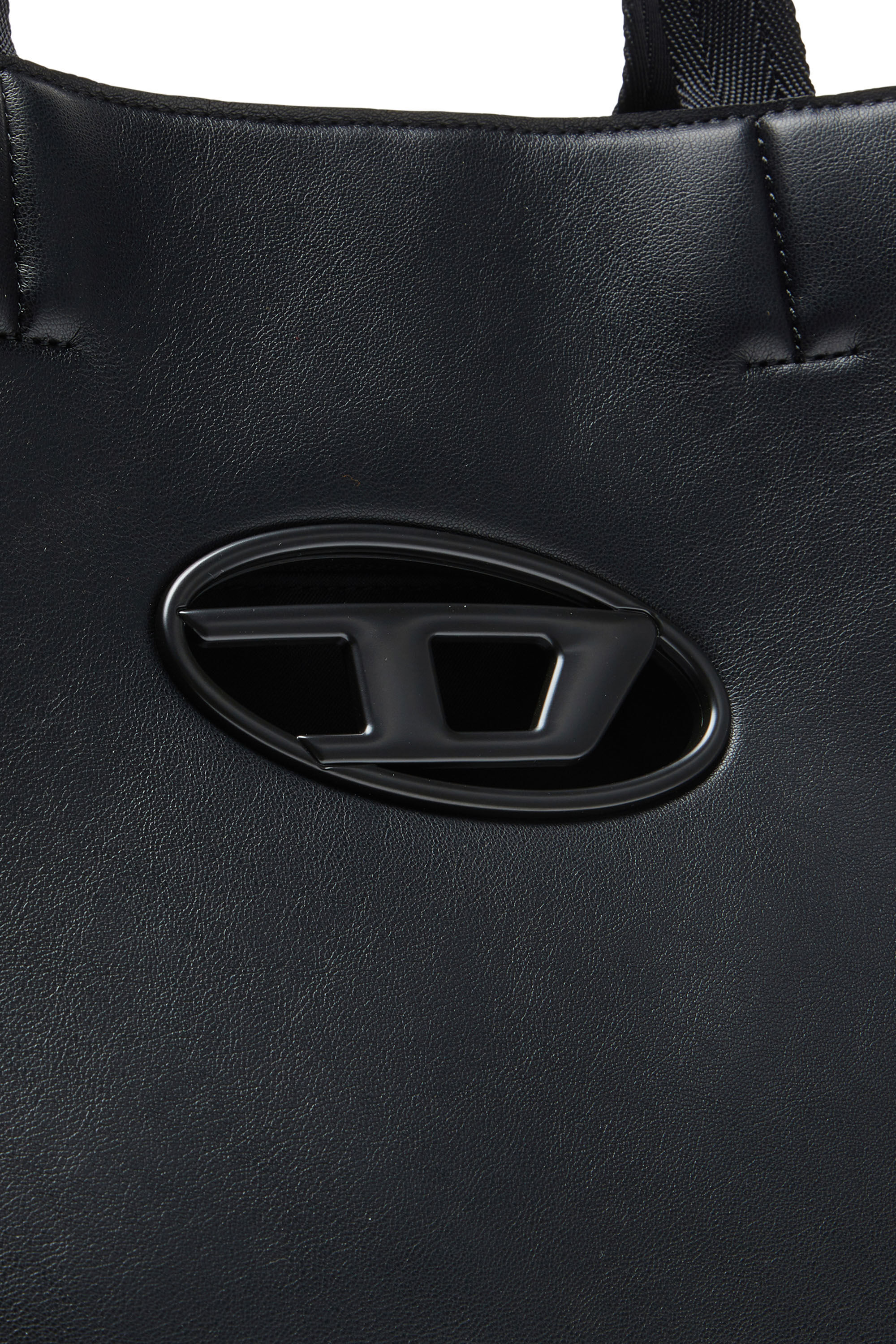 Women's Holi-D-Tote bag in bonded technical fabric | Black | Diesel