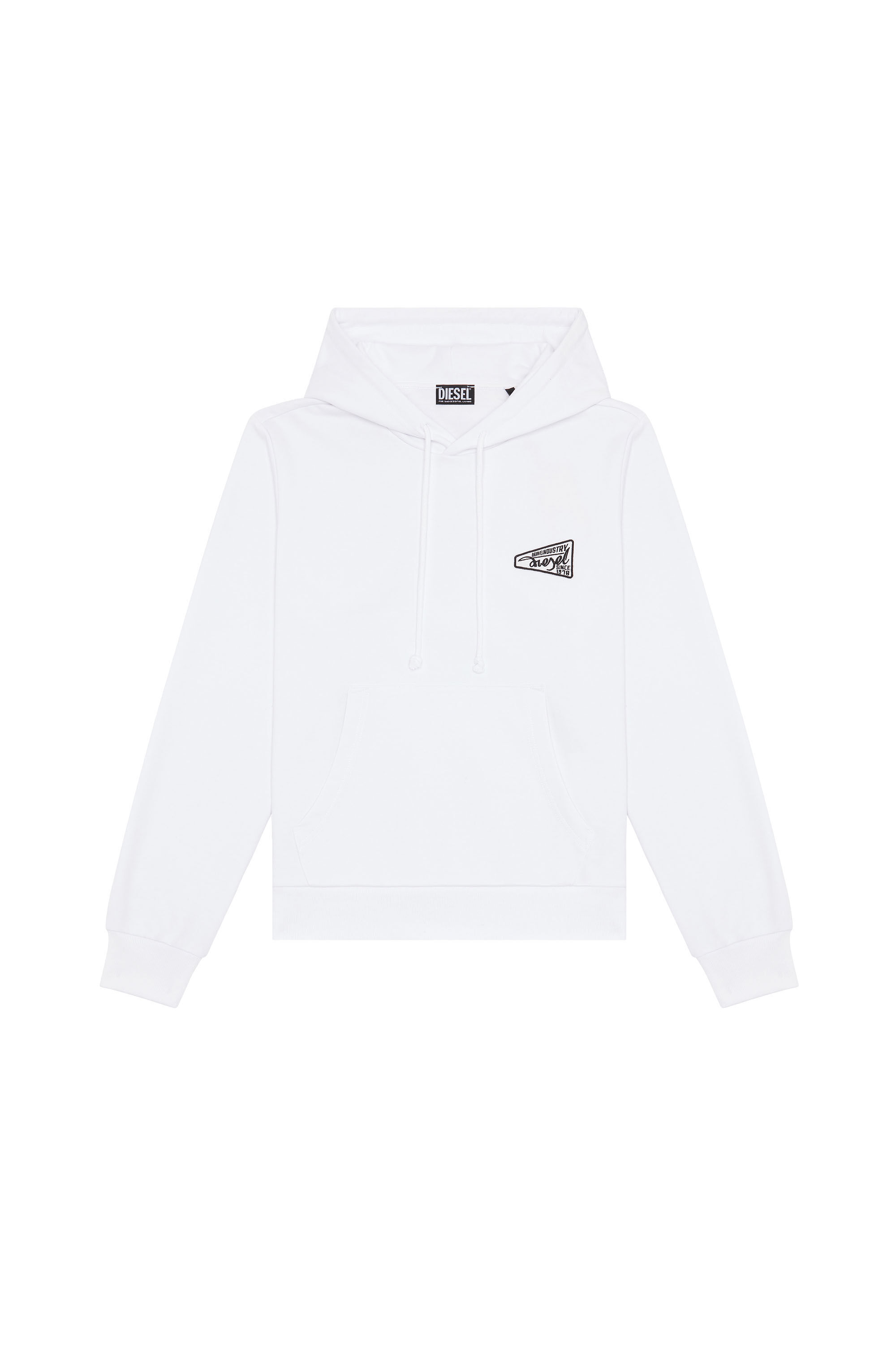 Diesel - S-GINN-HOOD-K31, White - Image 2