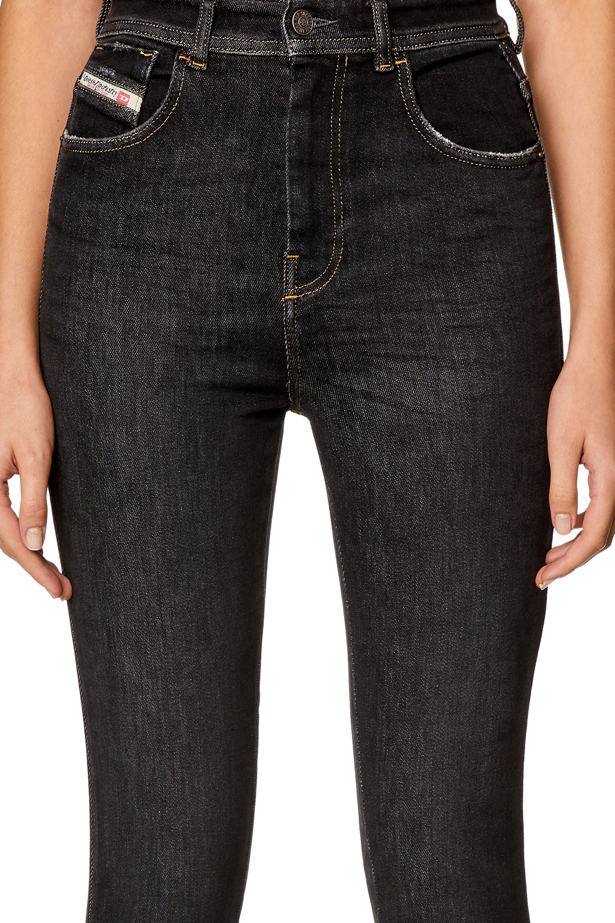Women's Super skinny Jeans, Black/Dark grey