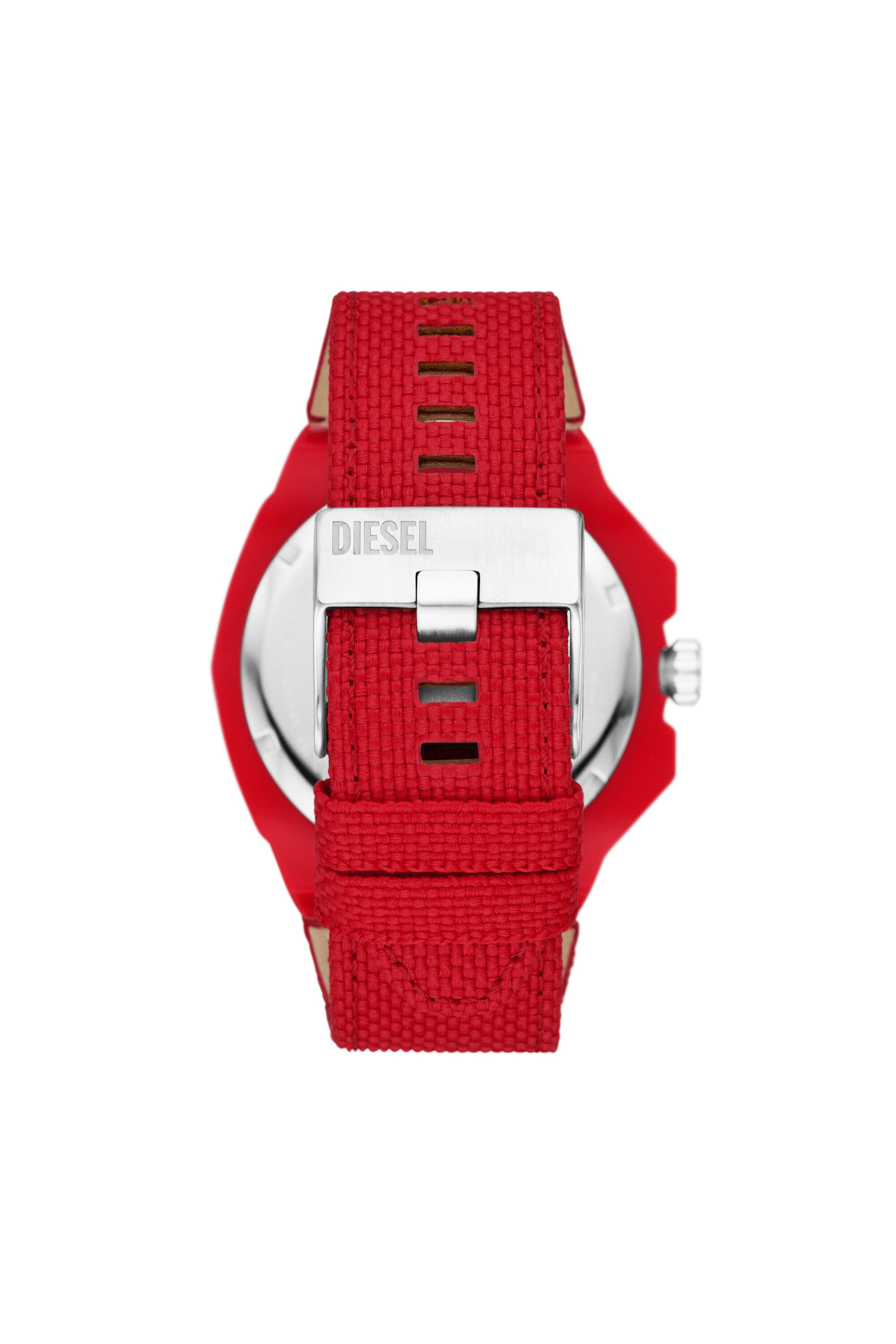 Men s Framed Solar Red watch Red Diesel