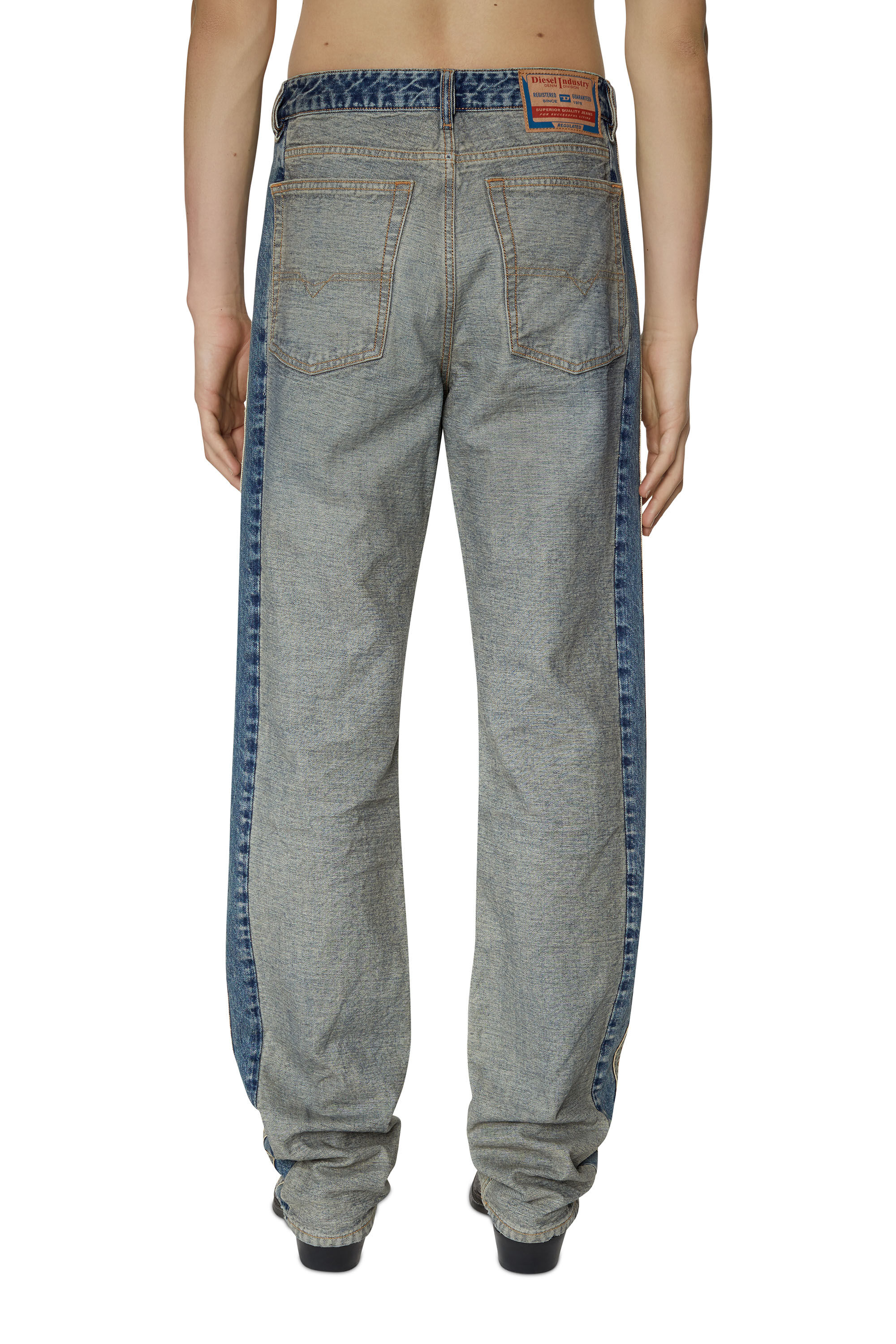 Diesel - 1955 D-Rekiv 007F4 Straight Jeans, Medium blue - Image 4
