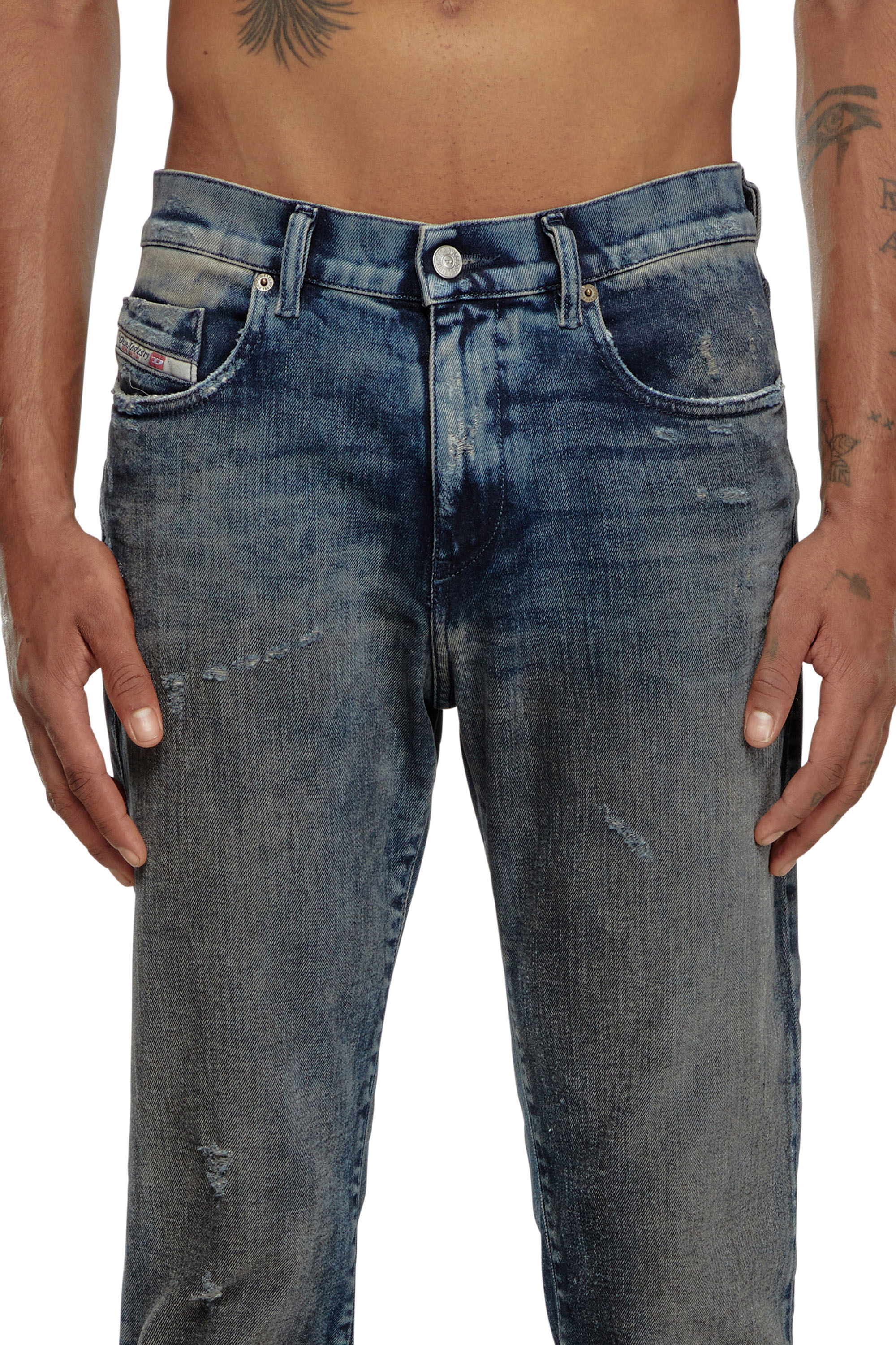 Diesel destroyed jeans clearance