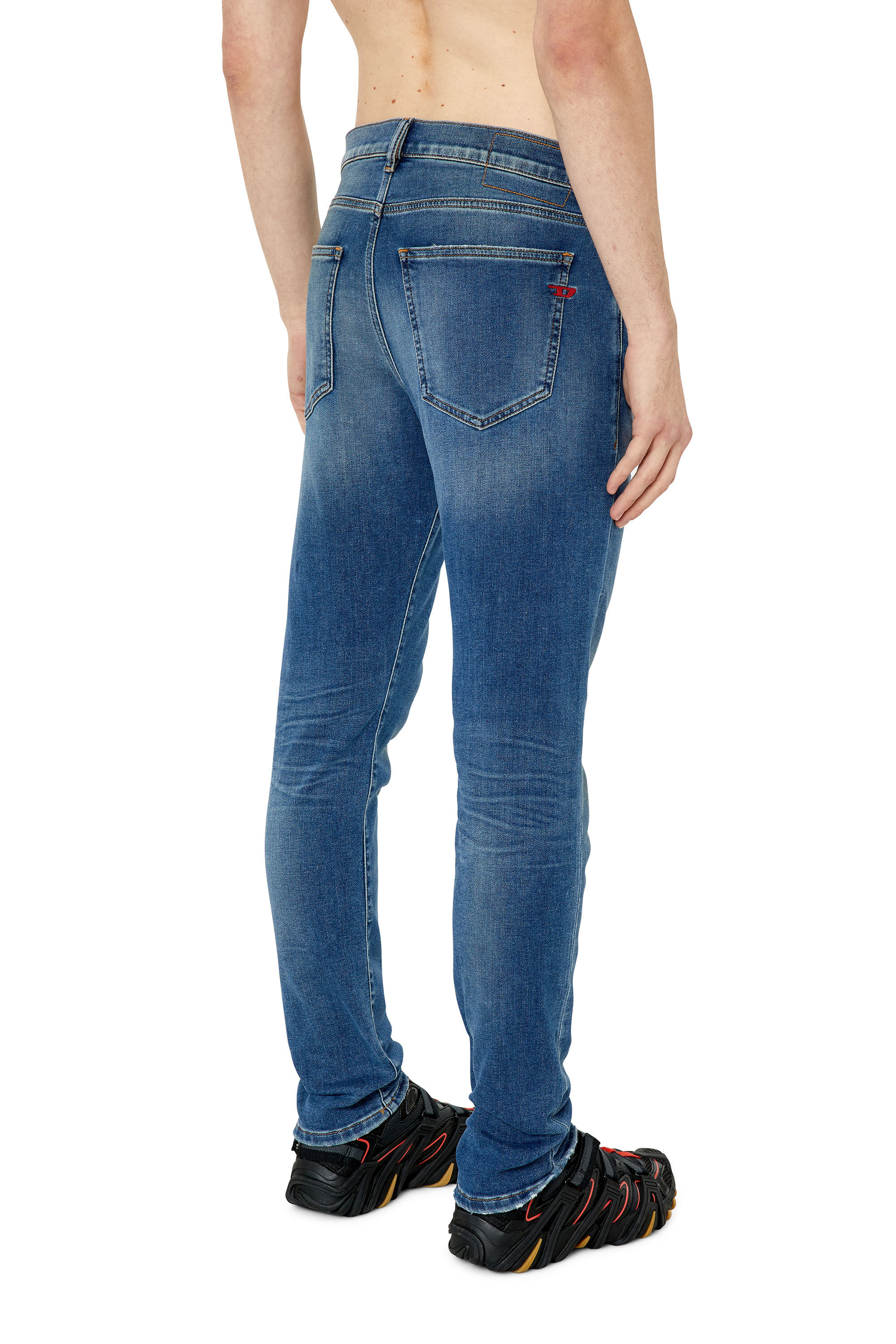 Diesel - Slim D-Strukt JoggJeans® 068CX, Medium blue - Image 4