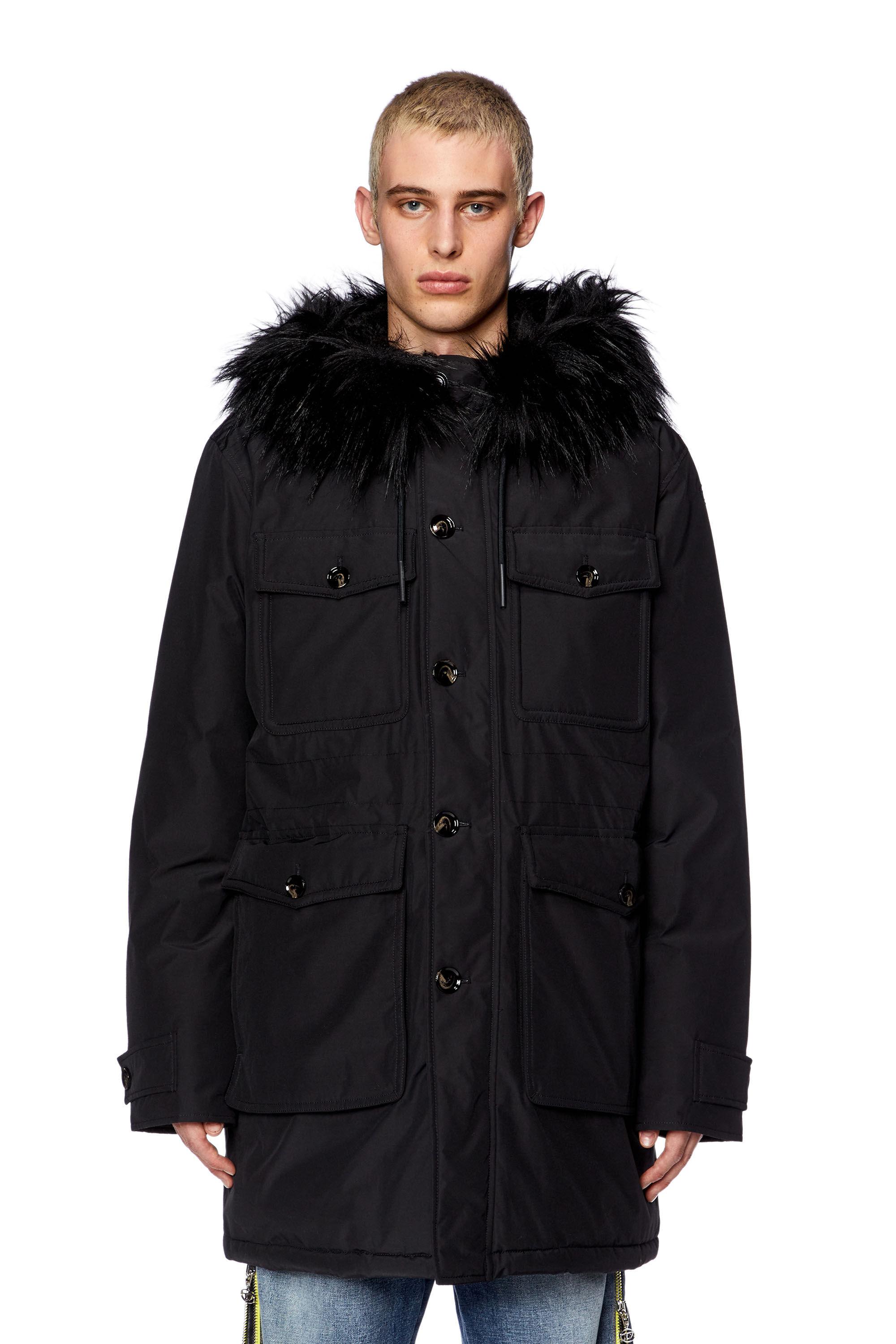 Diesel parka hotsell mens