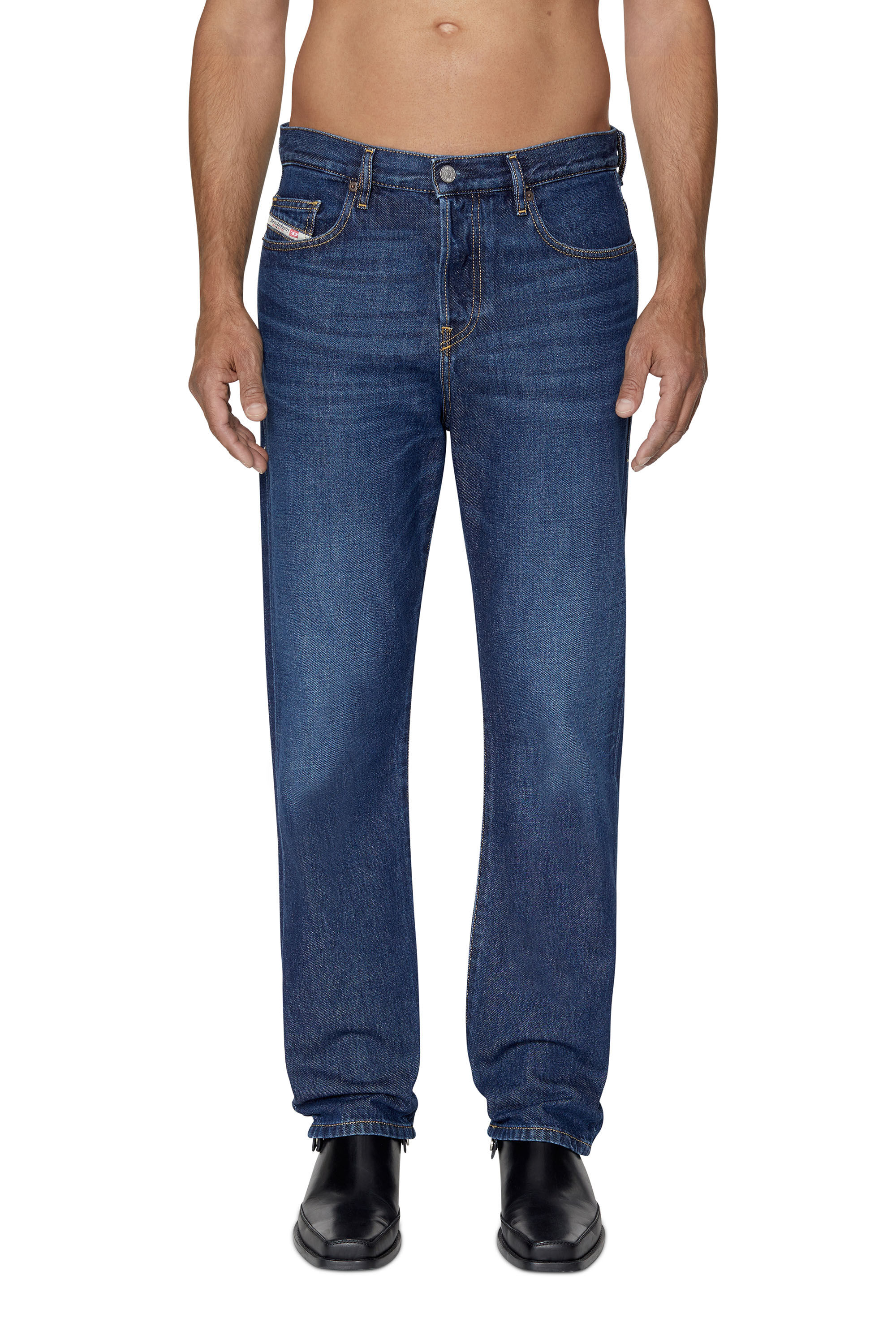 2020 D VIKER Man Dark blue Jeans Diesel