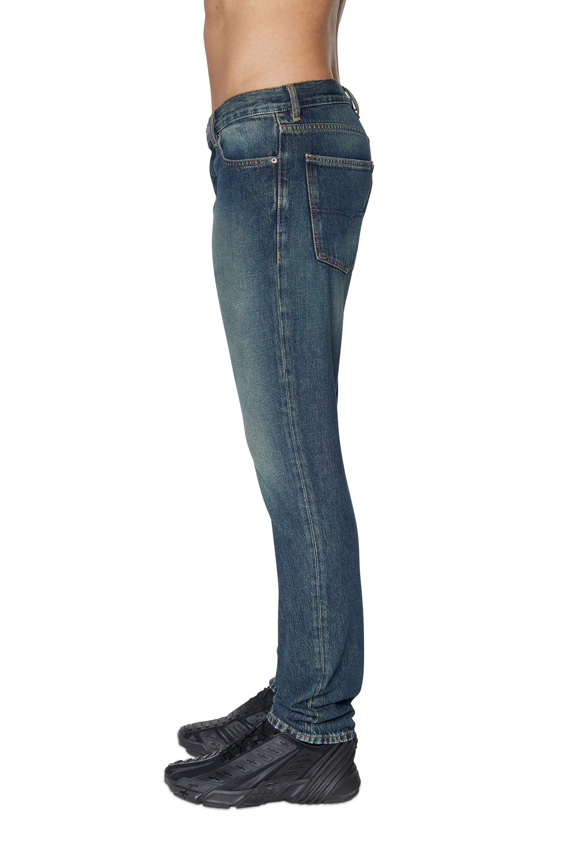 Diesel - 1995 D-Sark 09C04 Straight Jeans, Dark Blue - Image 5