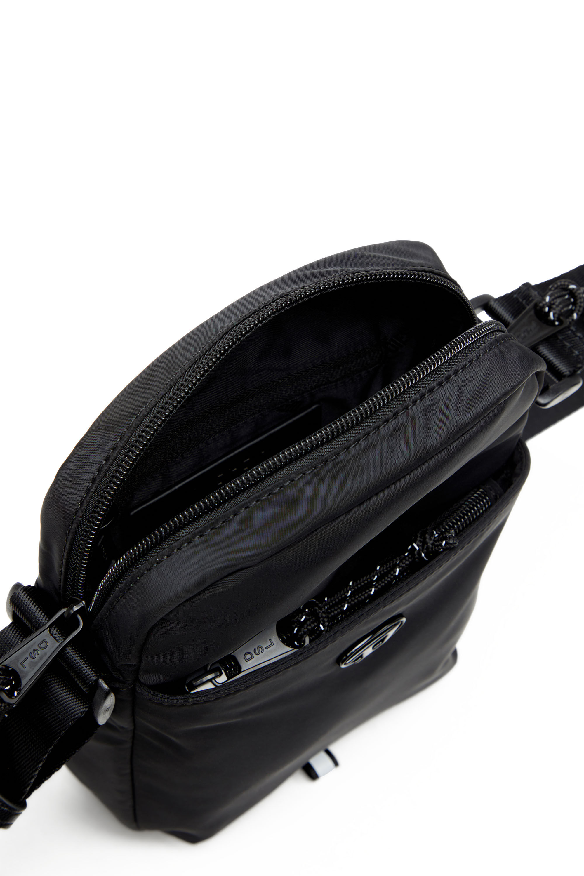 Men's D-Pack-Crossbody bag in tech fabric | Black | Diesel
