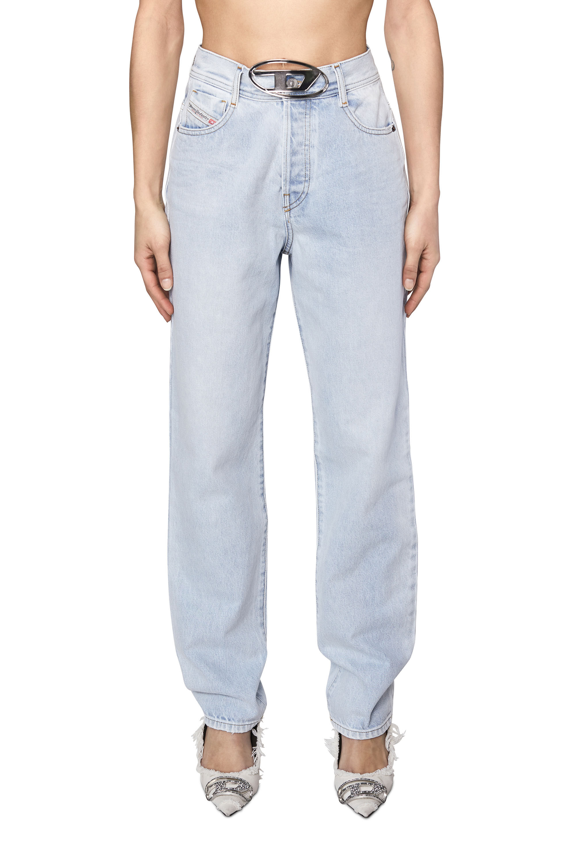 Diesel - 1956 D-Tulip 007B5 Straight Jeans,  - Image 3