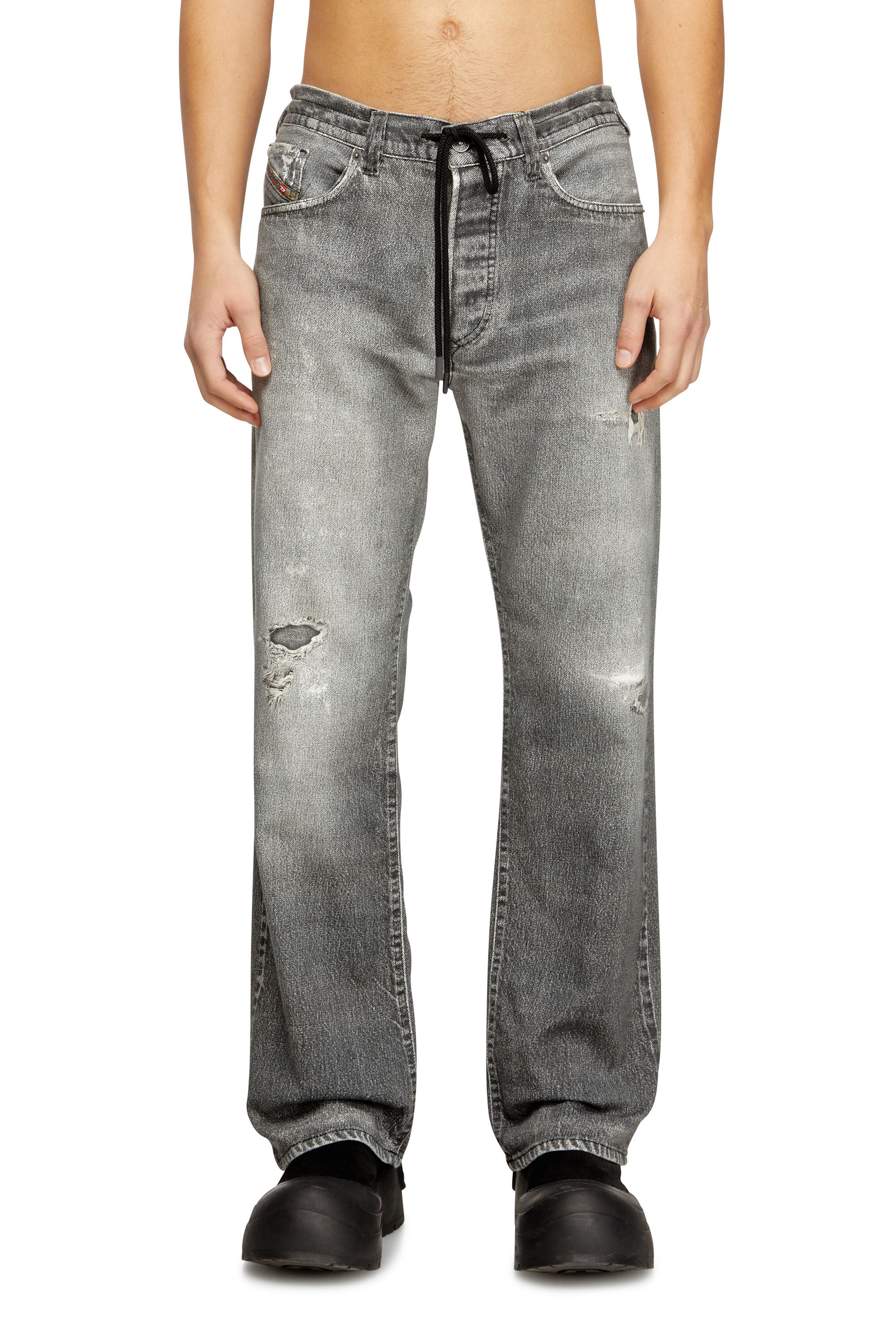 ROARS ORIGINAL SUMMER DENIM PANTS M グレー Men's Relaxed Jeans | Grey | Diesel 2080 D-Reel Joggjeans®