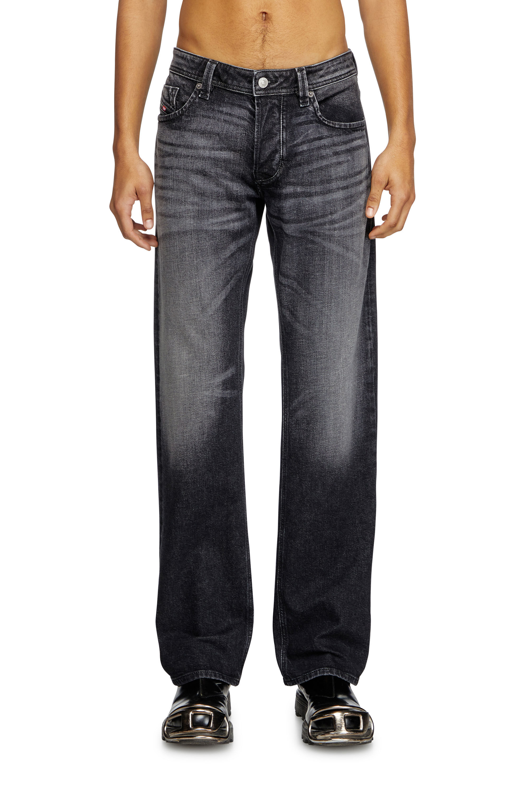D) DIESEL ディーゼル LARKEE デニム パンツ W32 L32 インディゴ 