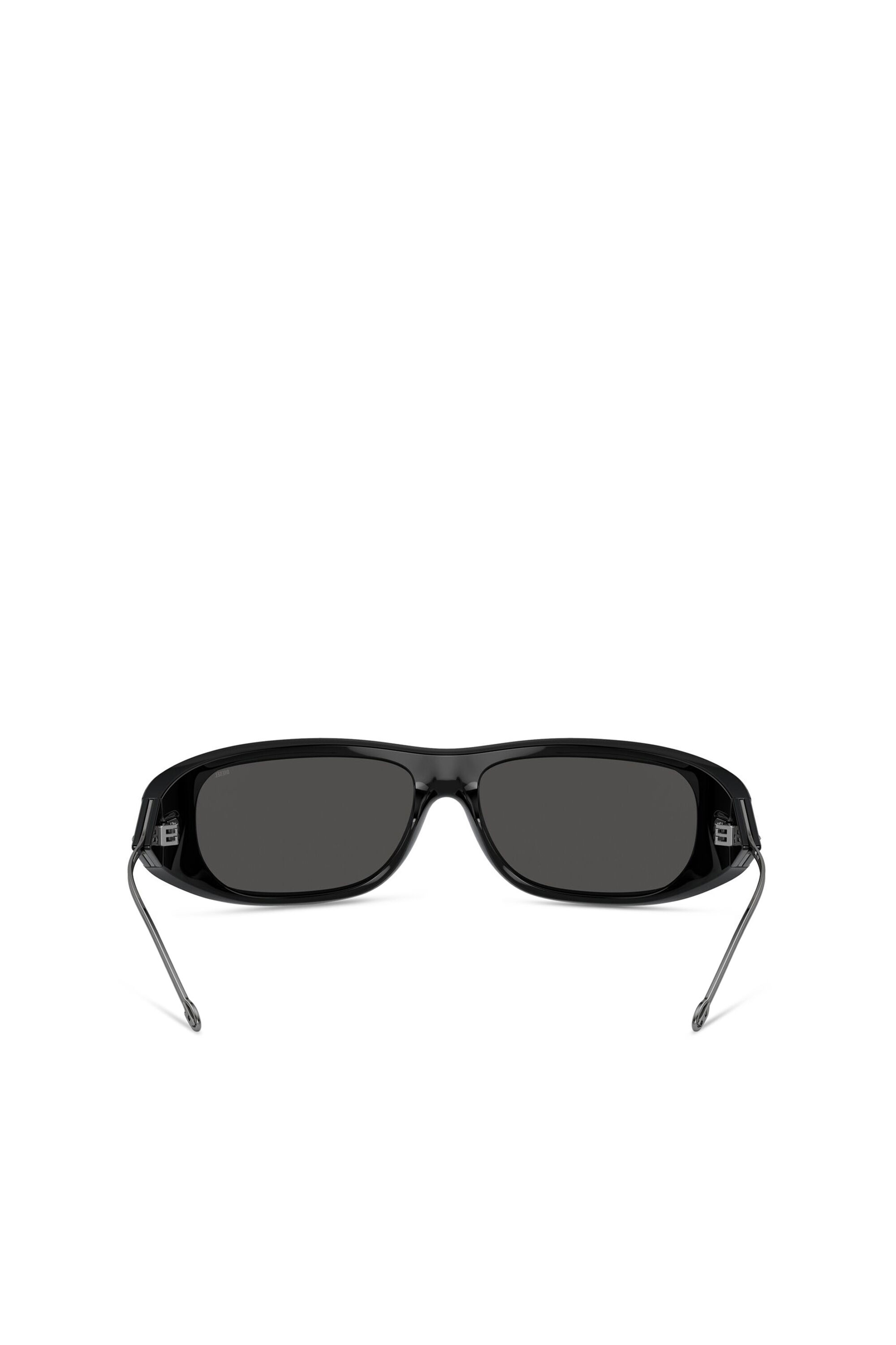 Women's Wraparound style sunglasses | Black | Diesel