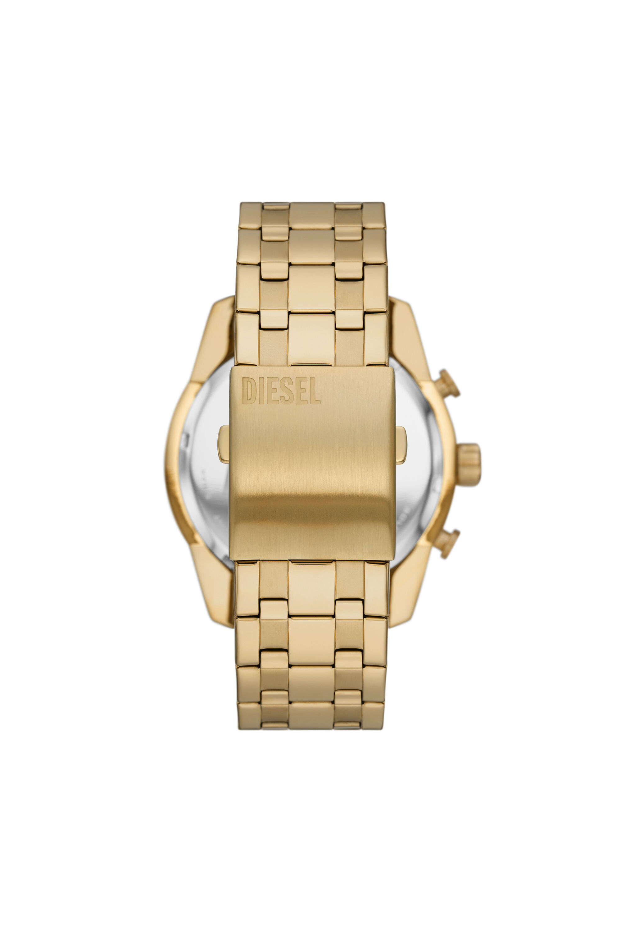 DZ4590 Man Split chronograph gold tone Stainless steel watch Diesel