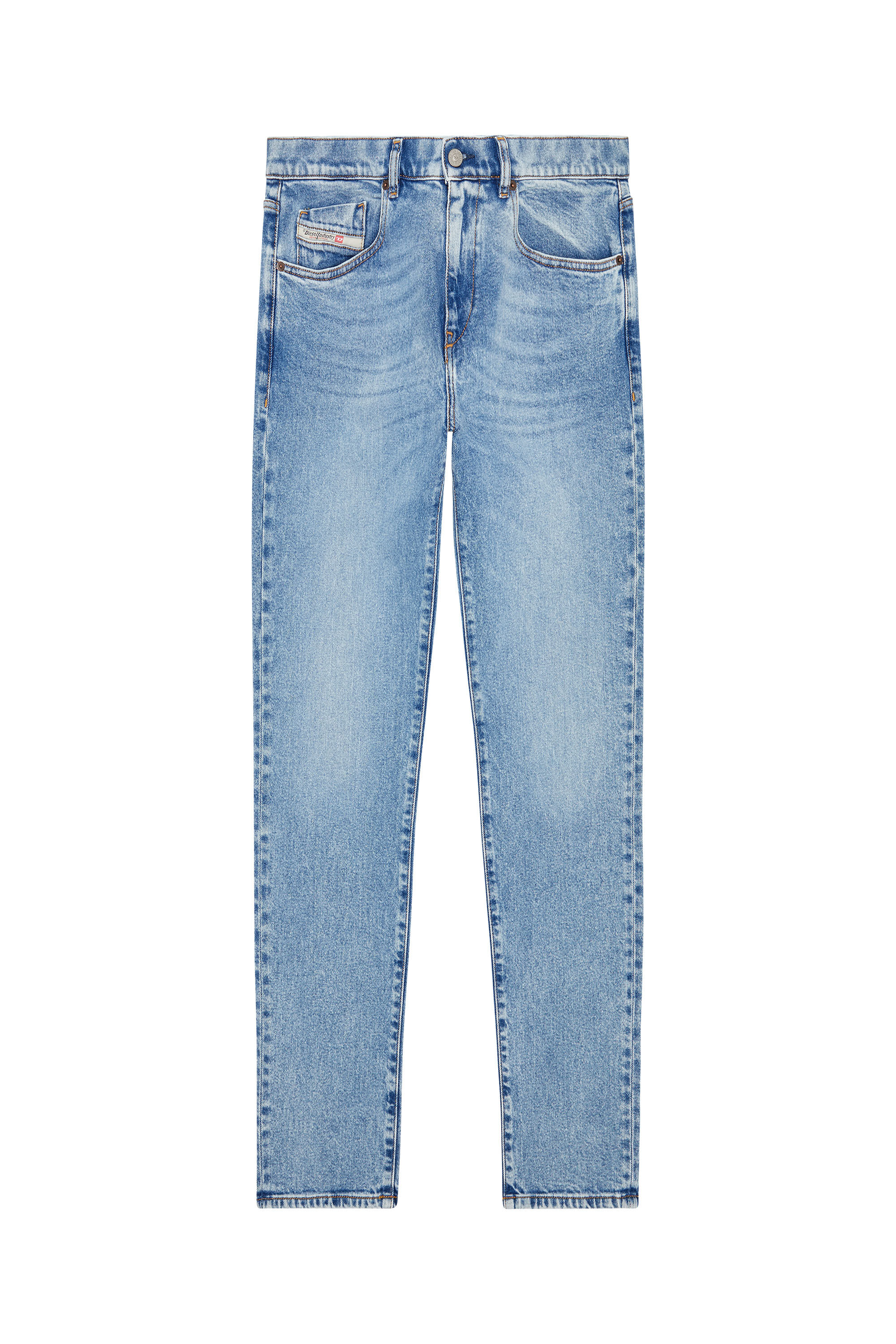 2019 D STRUKT Man Slim Light blue Jeans Diesel
