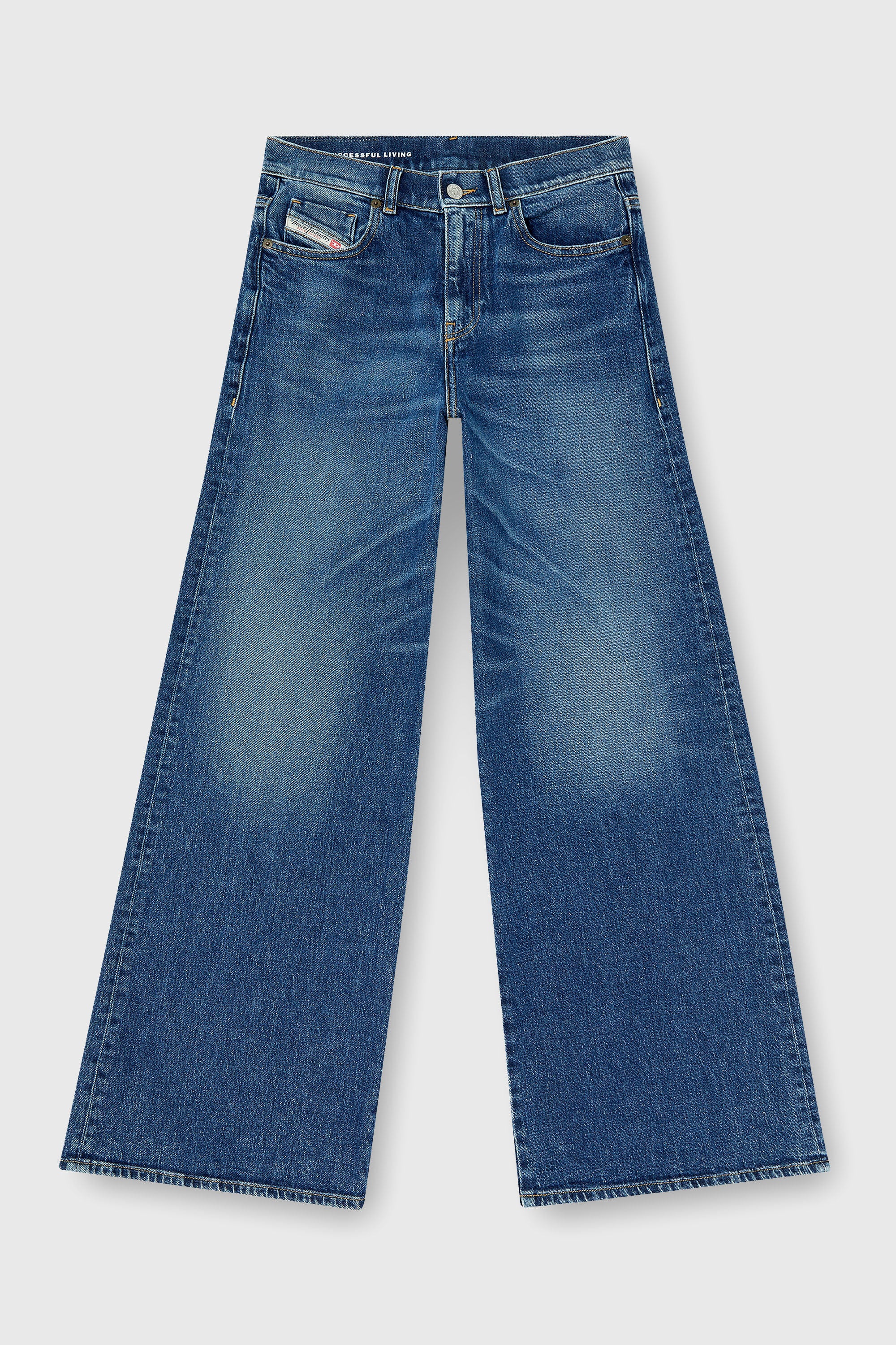 新品タグ jentlouis Resin Coated Flare Denim Women's Flared Jeans 1978 d-akemi 09l21 | Diesel ® UK