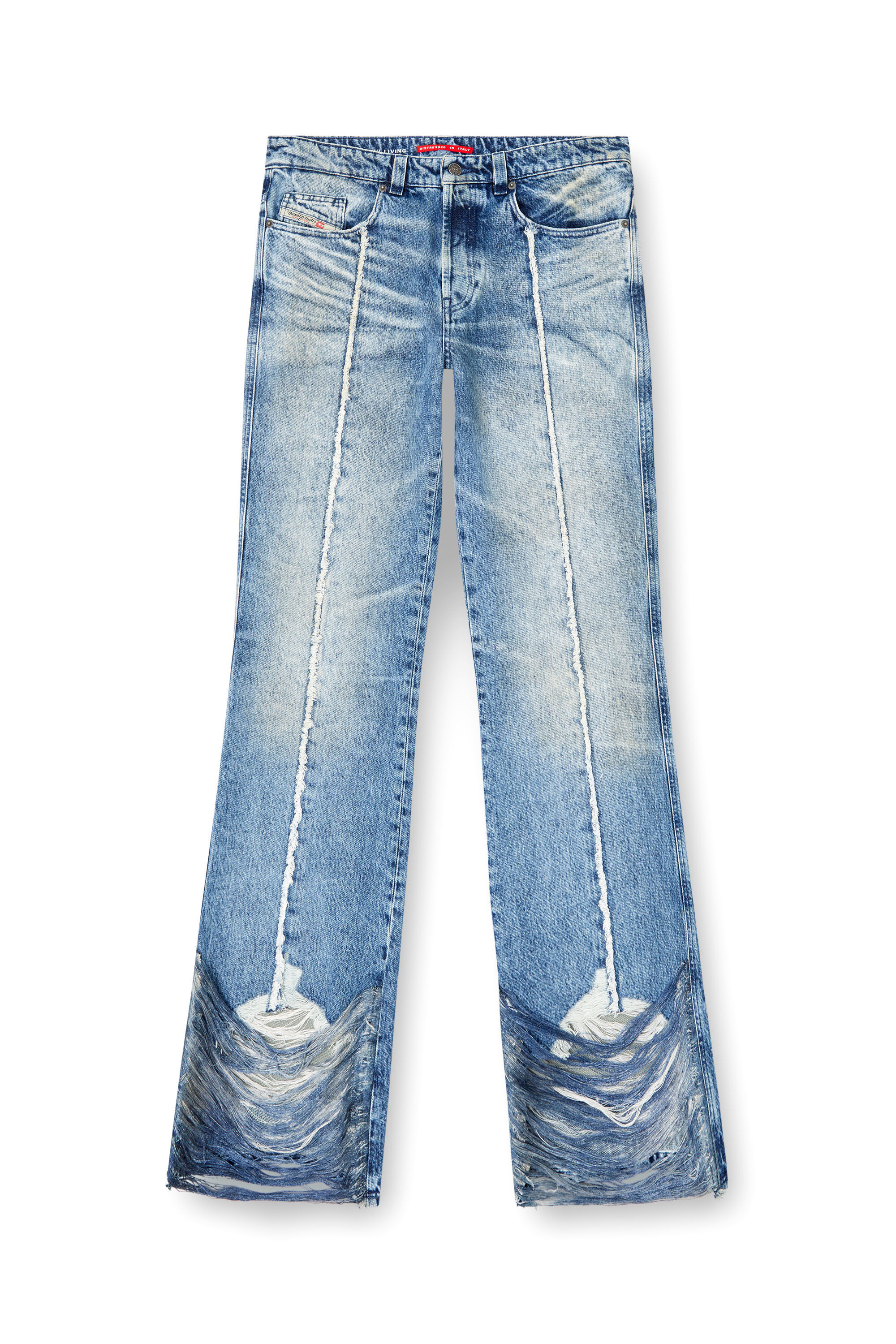 Diesel - Man's Bootcut Jeans 1998 D-Buck 0CMBM, Medium blue - 2