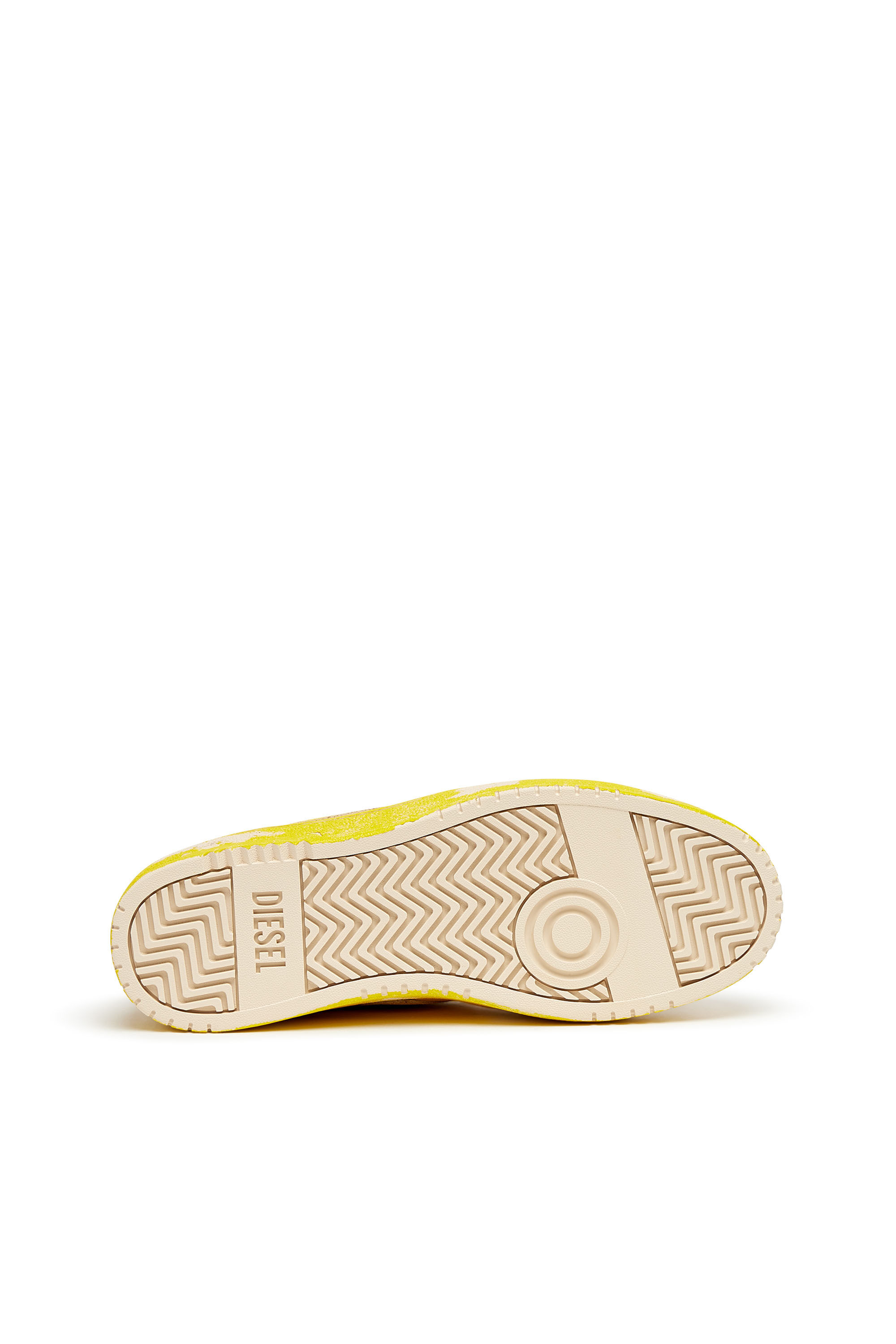 Diesel - S-UKIYO V2 LOW, Man's S-Ukiyo V2 Low - Low-top sneakers with peel-off effect in Yellow - 5