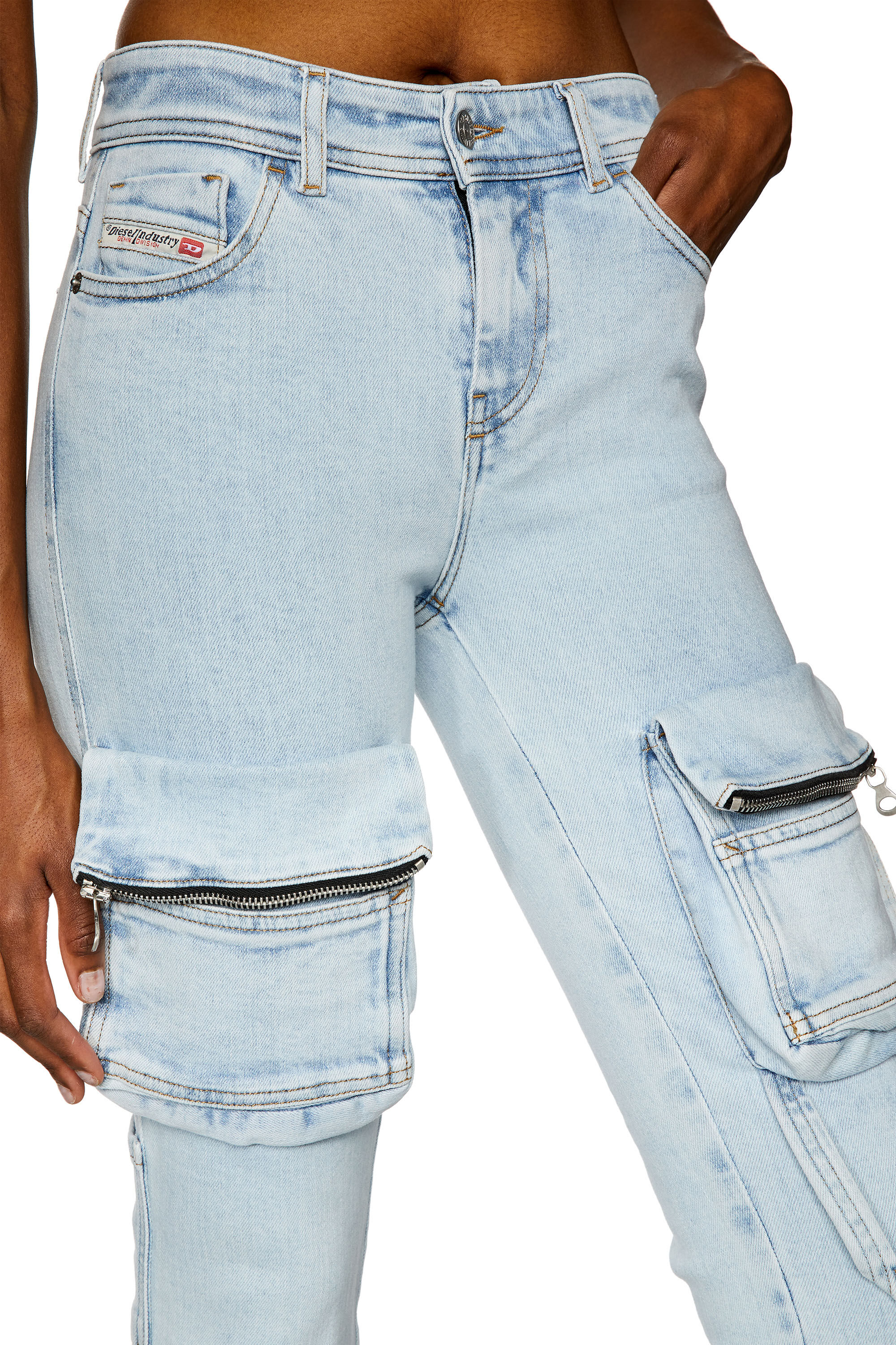 Balenciaga multi zip shop jeans