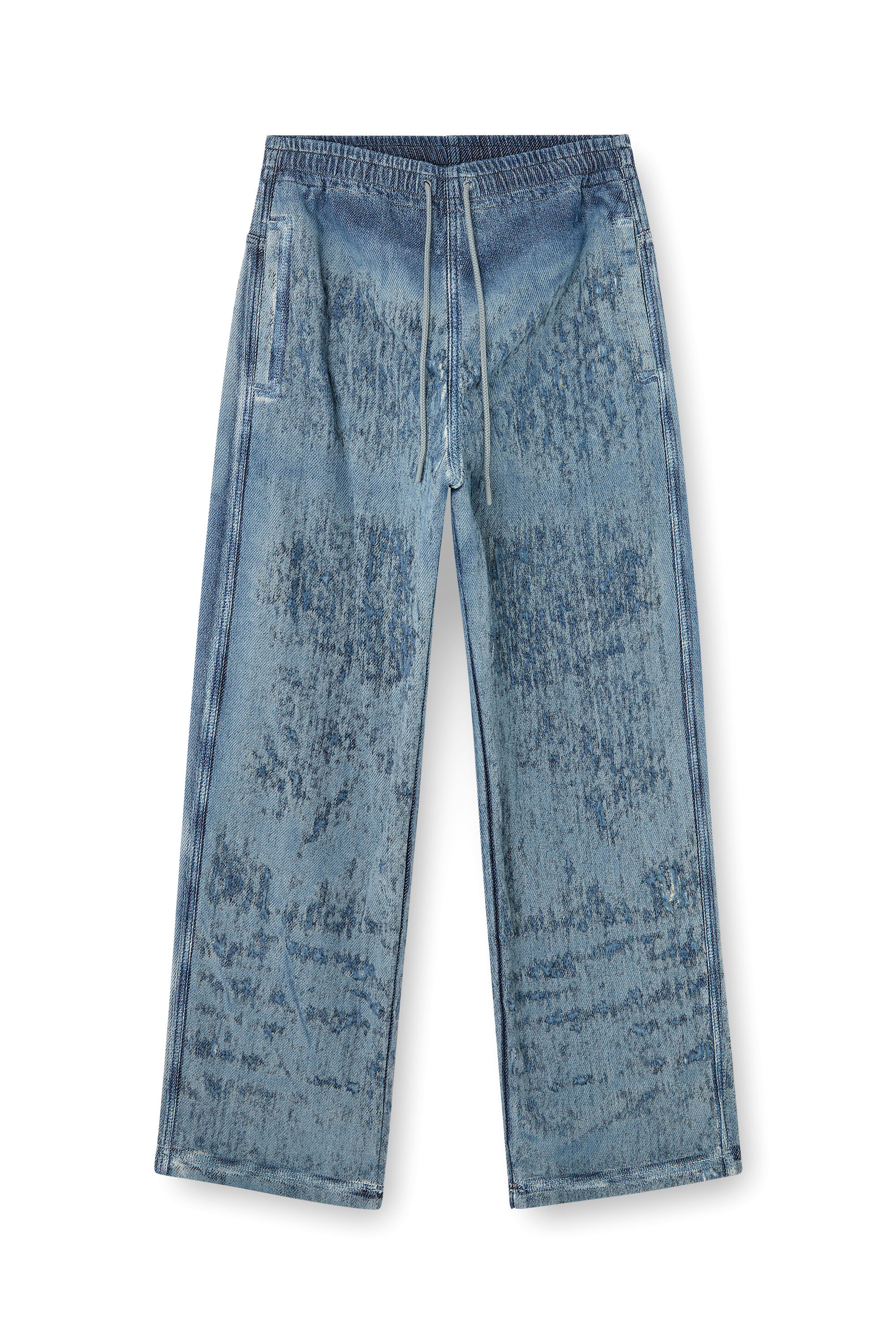 Diesel - Man's Relaxed Jeans D-Enimos 068RQ, Medium blue - 2