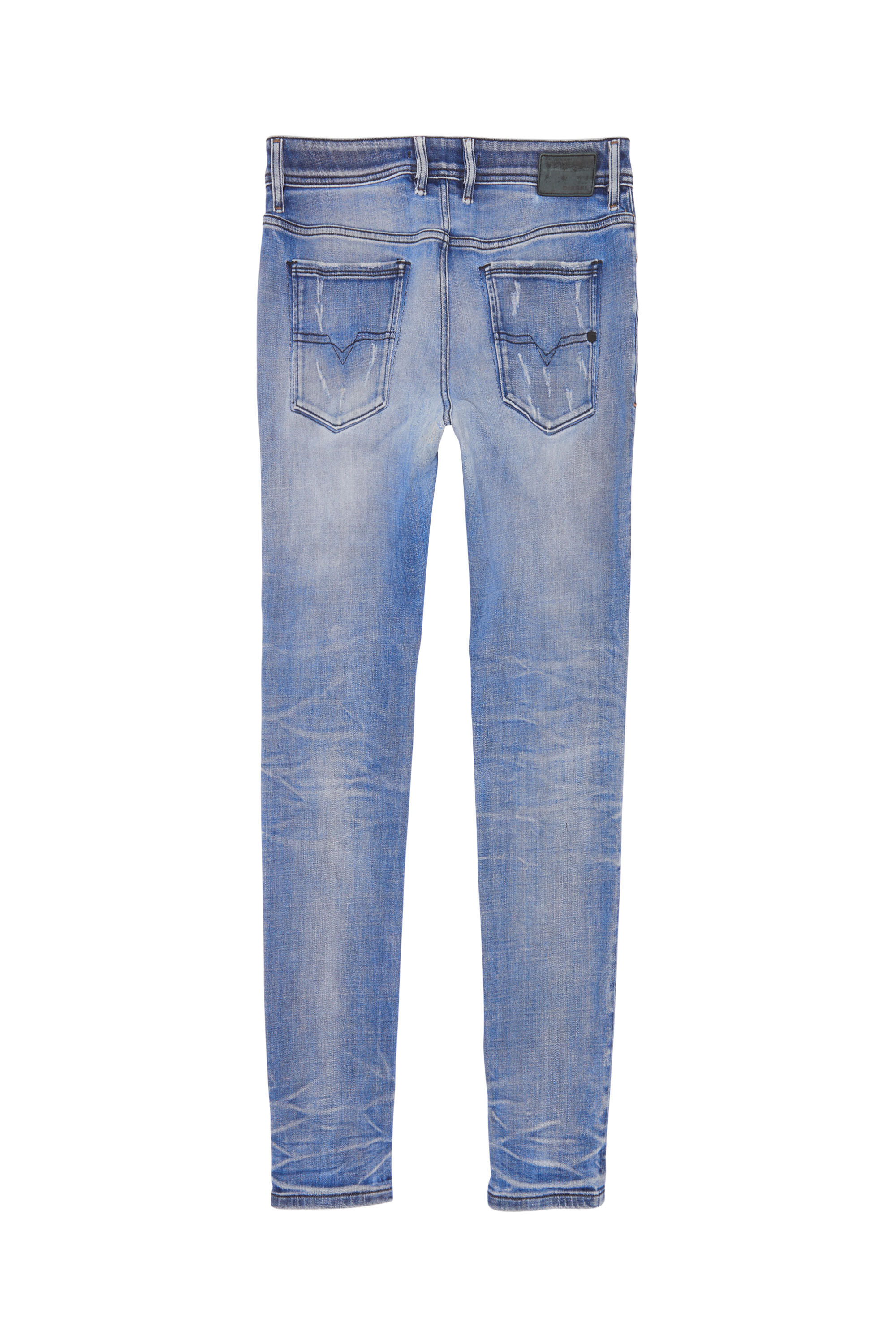 Diesel - SLEENKER, Man's Diesel Man - Jeans Black/Dark grey in Light Blue - 2