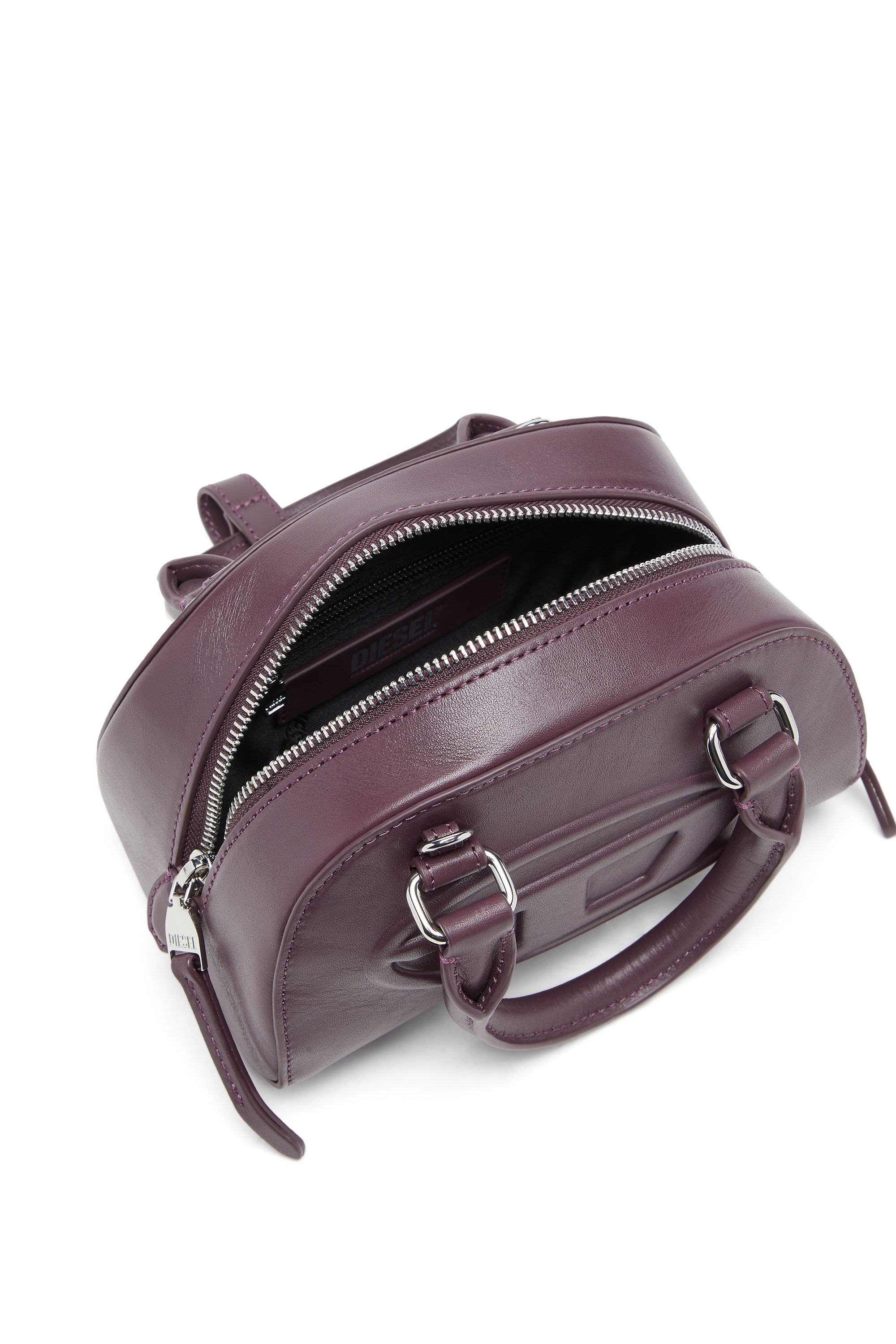 FARFETCH 1DR DOME CROSSBODY, Burgundy
