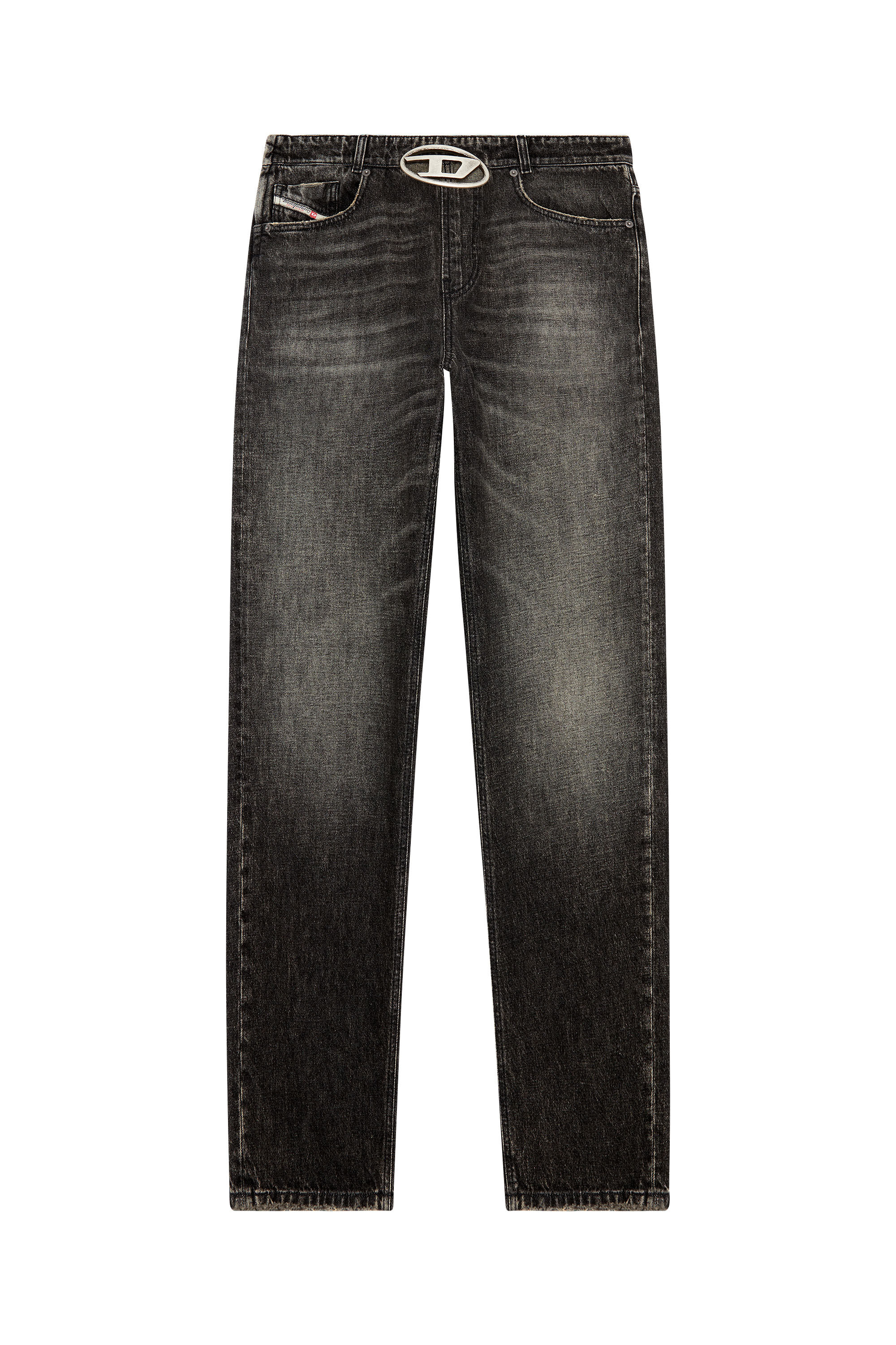 Men s Straight Jeans Black Dark grey Diesel 2010 D Macs