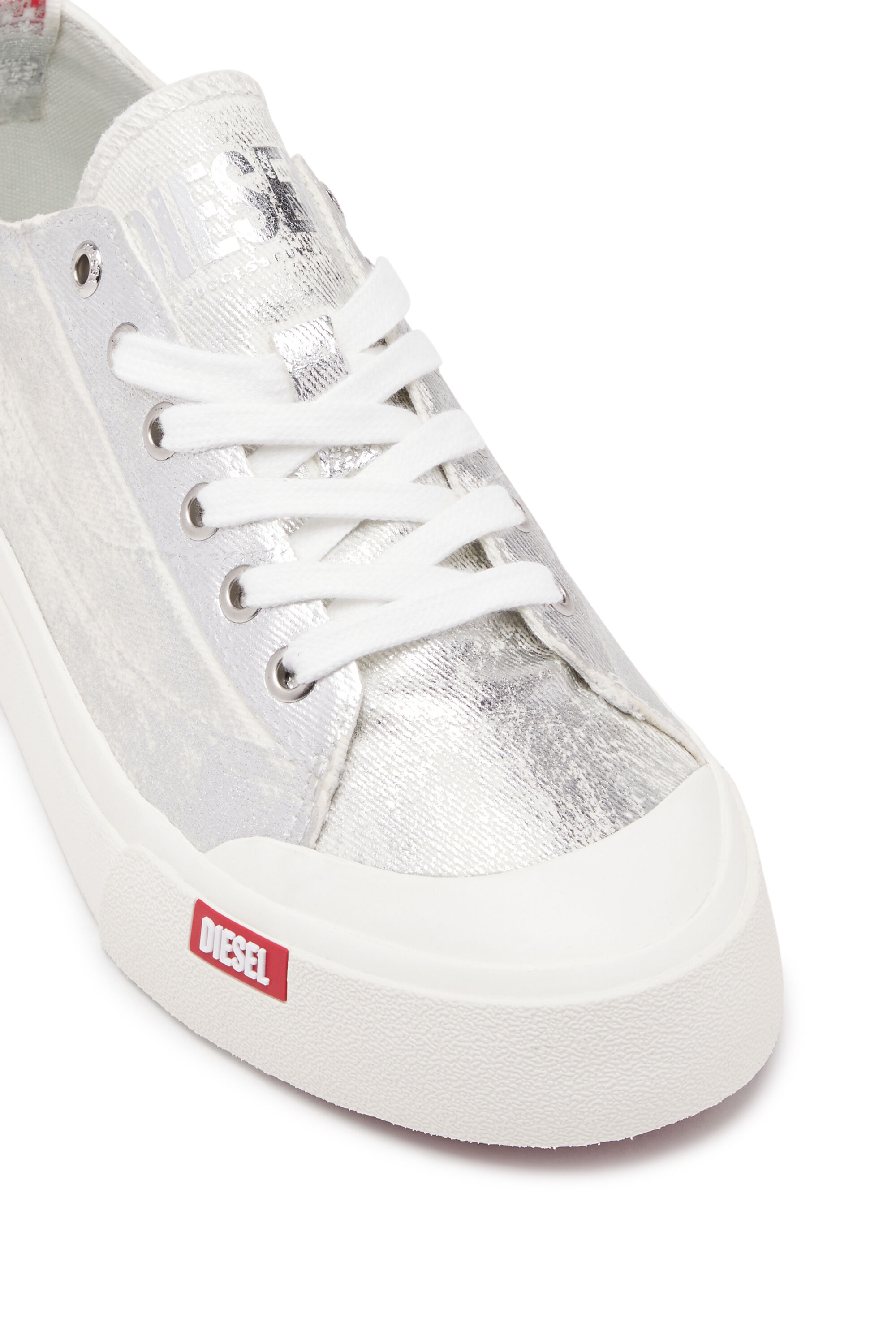 Diesel sales silver shoes