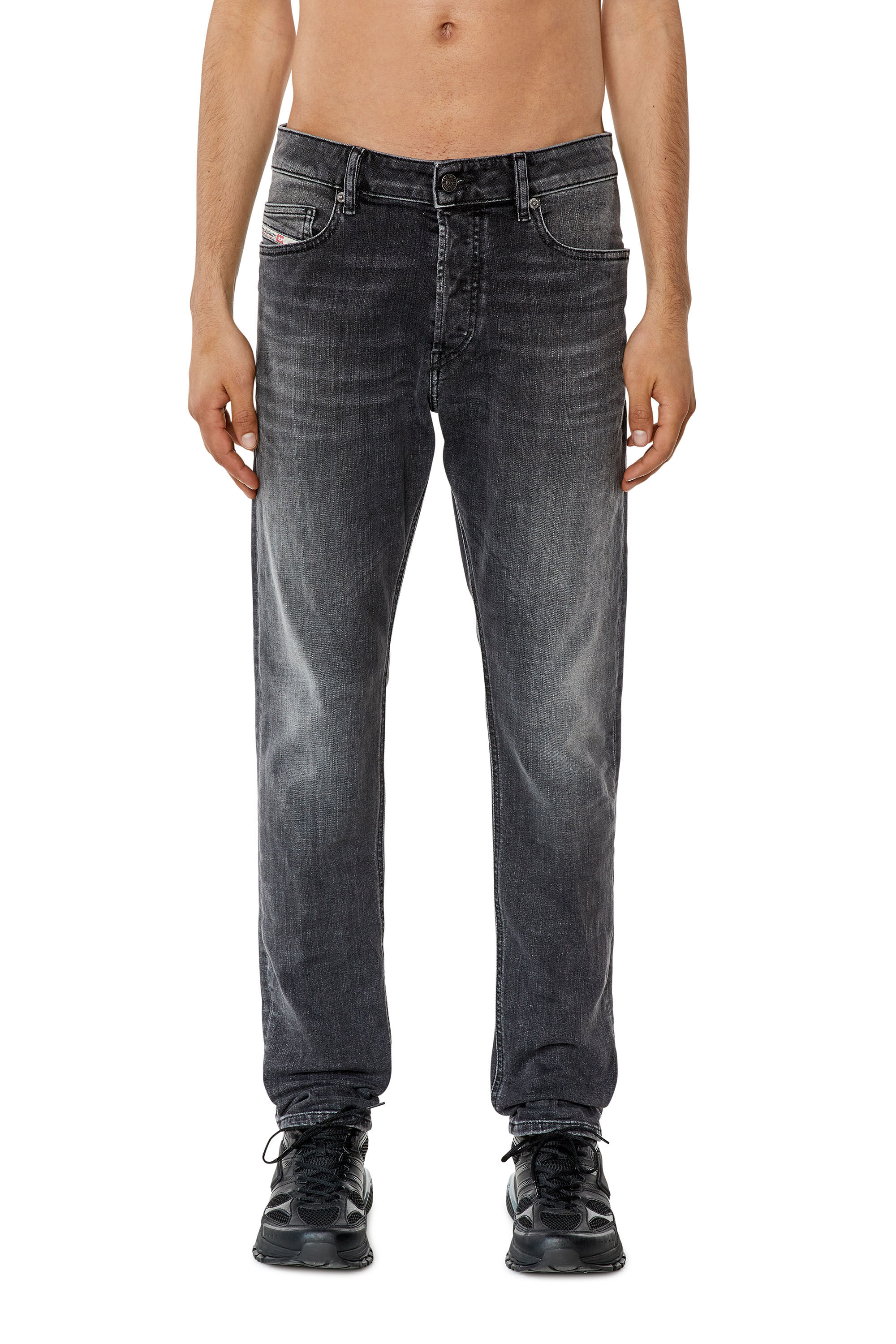 Men s Slim Jeans Dark grey Diesel D Luster
