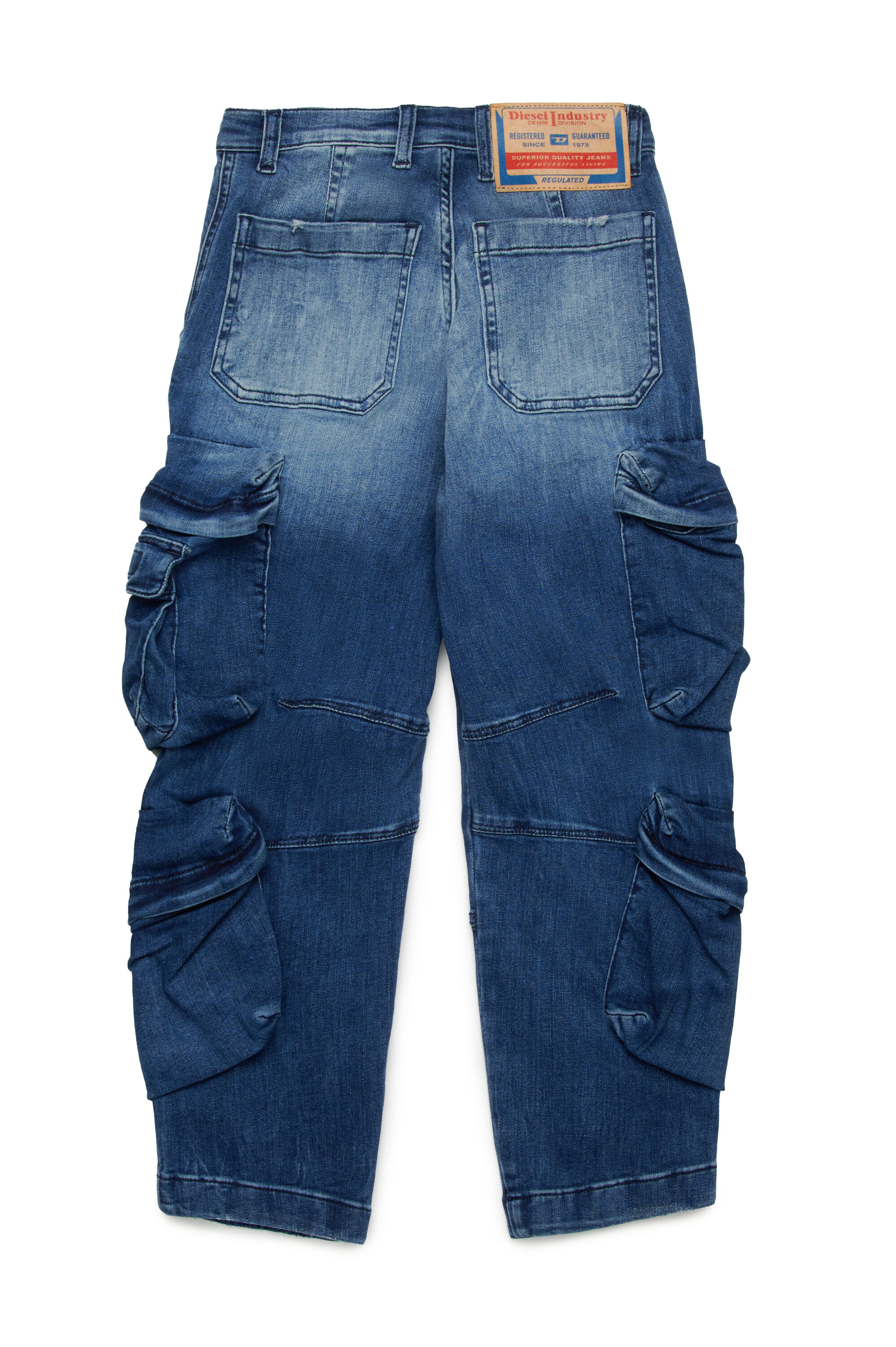 FW21-B06 DENIM BAGGY SLACKS | Jeans Baggy Balloon PLEATED GB