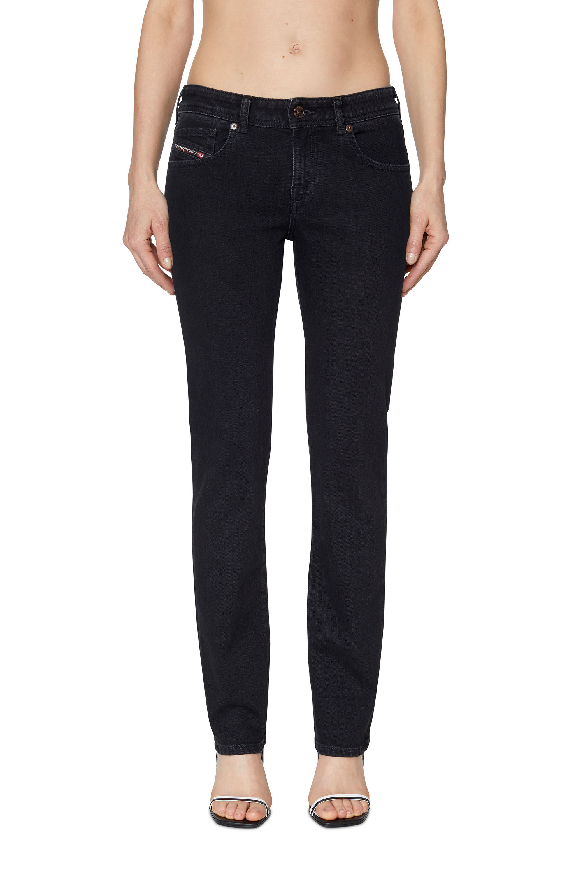 Diesel - 2002 Z9C25 Straight Jeans, Black/Dark grey - Image 3