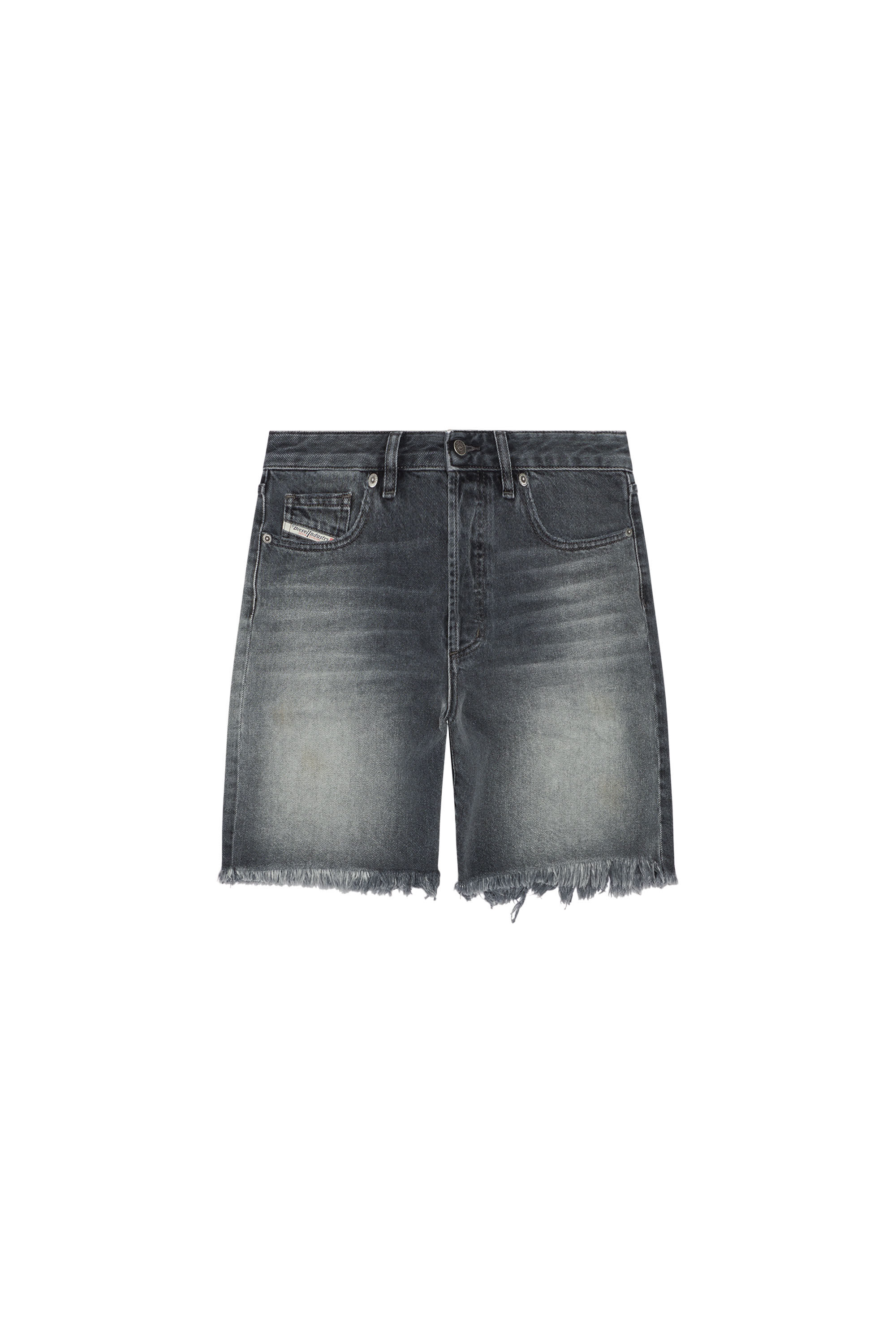 Black denim clearance shorts uk