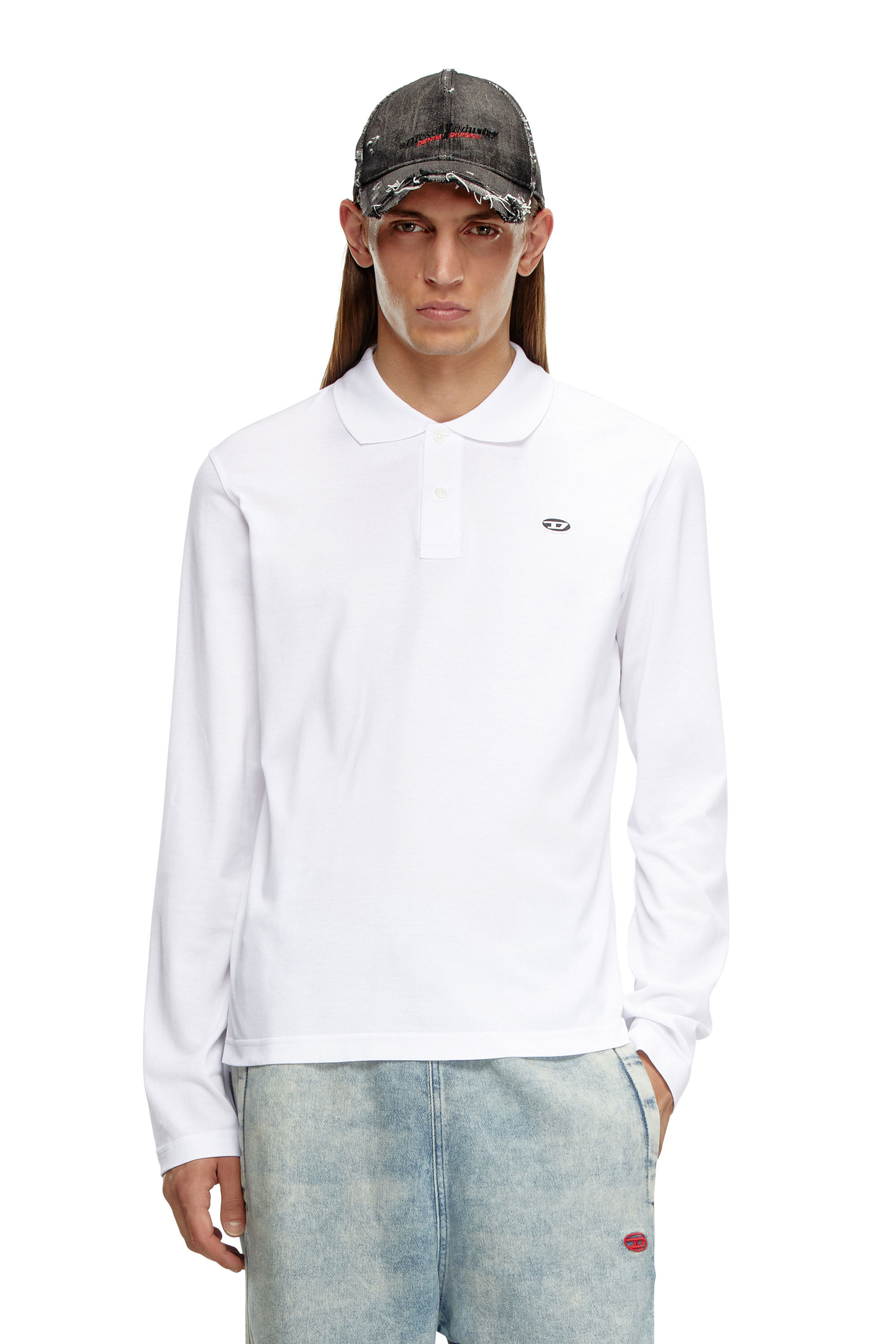 Diesel long sleeve polo discount