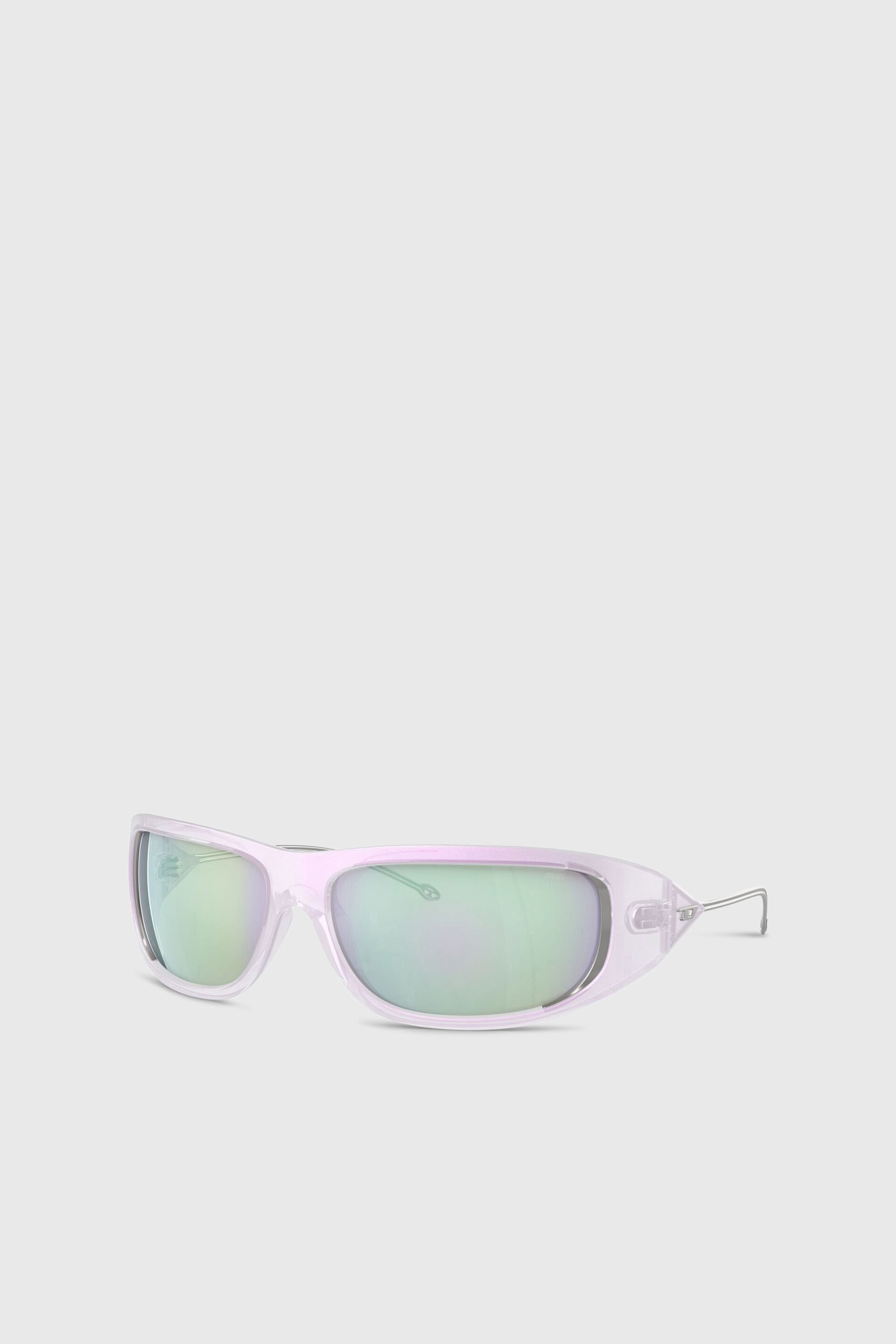 Diesel - 0DL3001 SIZE 61, Unisex's Wraparound style sunglasses in Bubble - 5