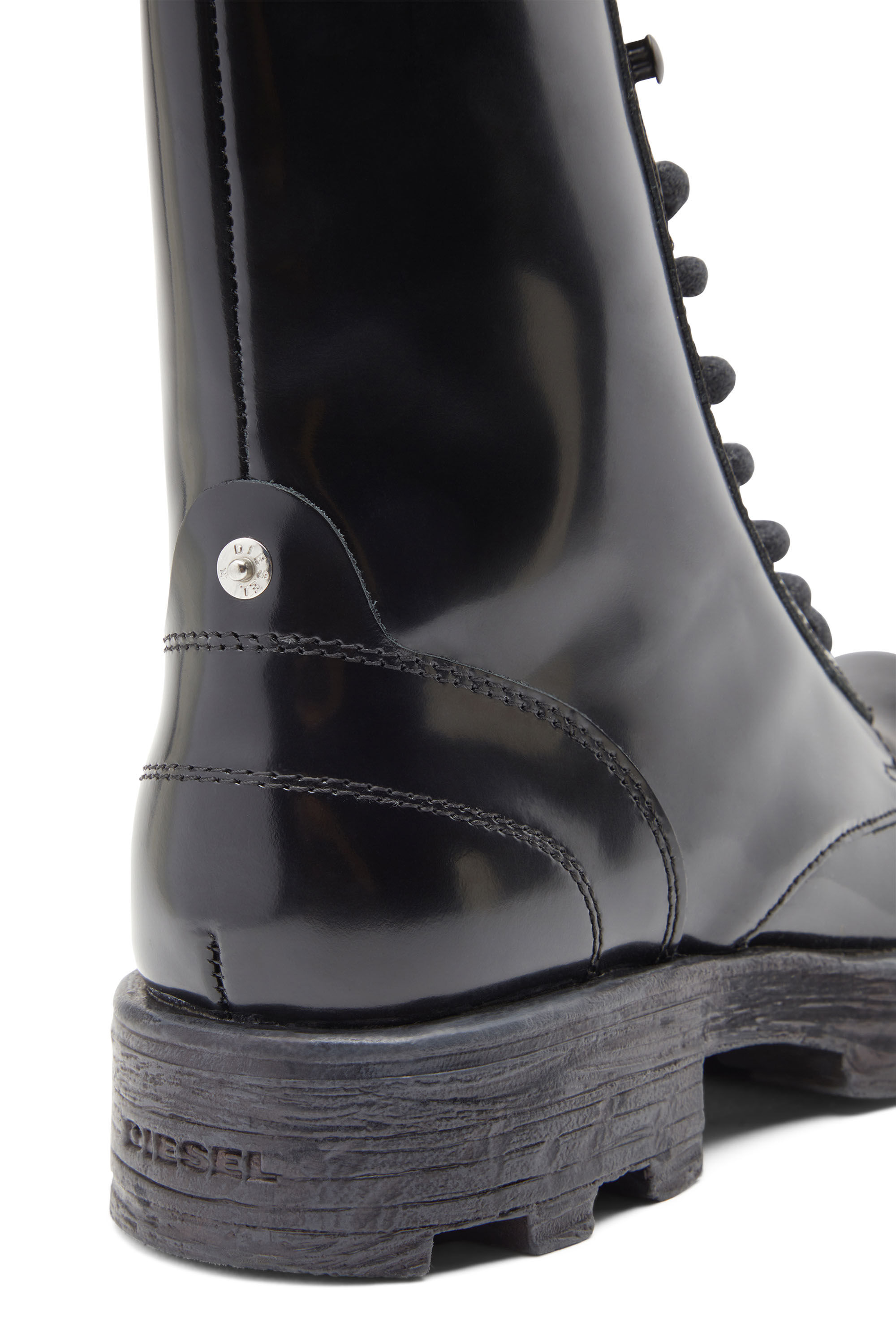 Diesel leather clearance boots