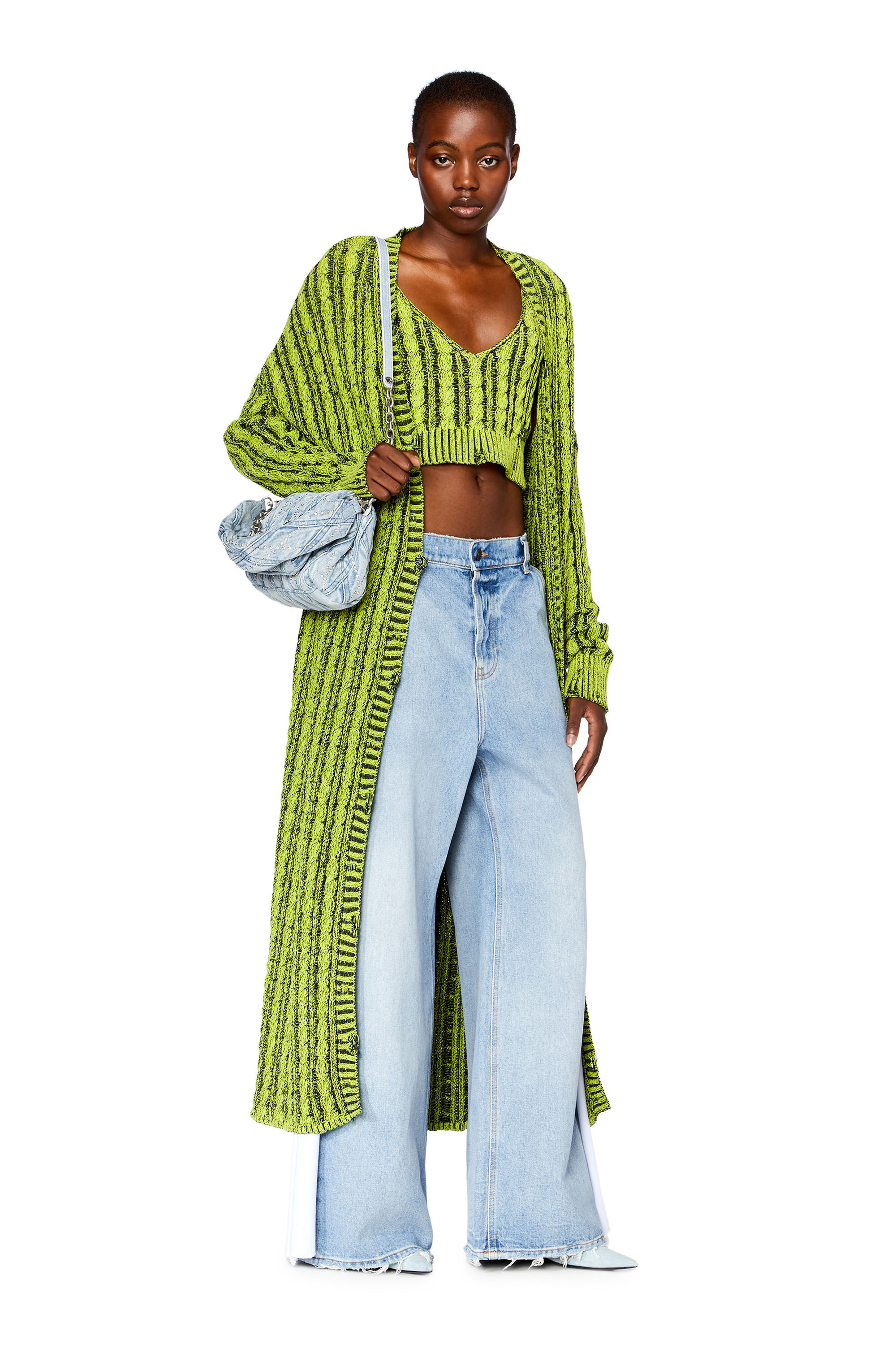 D jeans cheap high waist crop