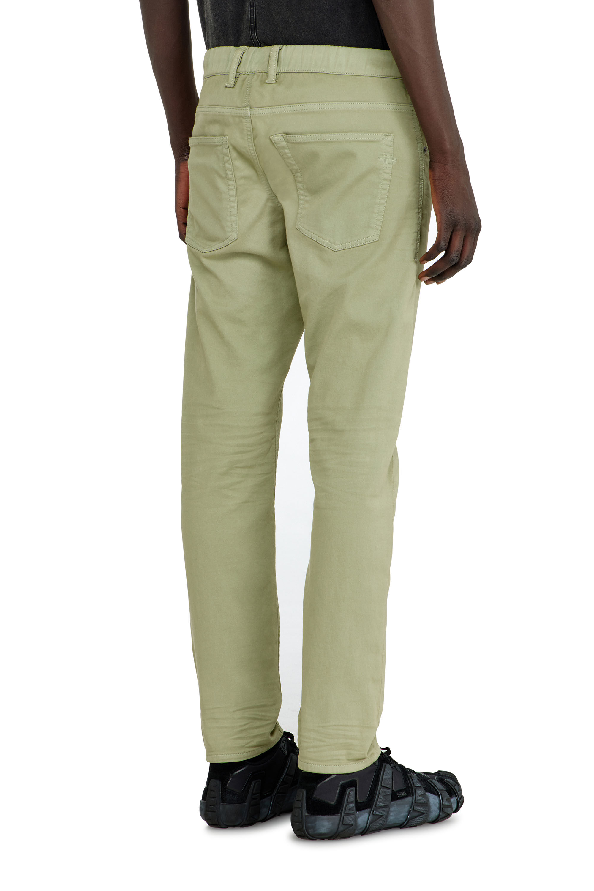 Men's Regular Jeans | Beige | Diesel 2032 D-Krooley-BW Joggjeans® Men's Regular Jeans | Beige | Diesel 2032 D-Krooley-BW Joggjeans®