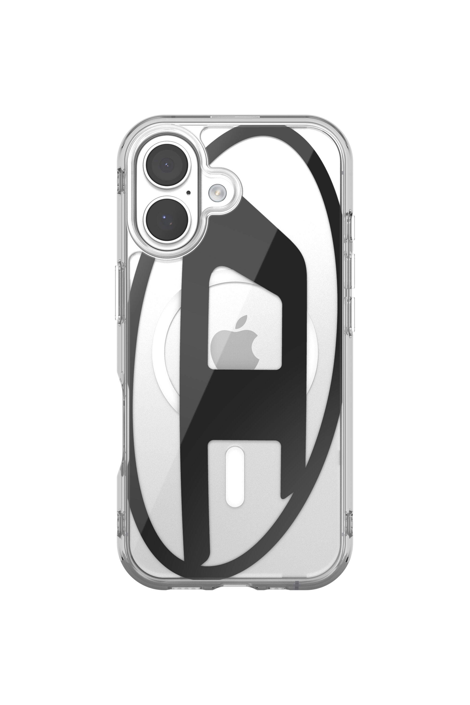 Women's Oval D metallic case with magsafe for iPhone 17 | Black