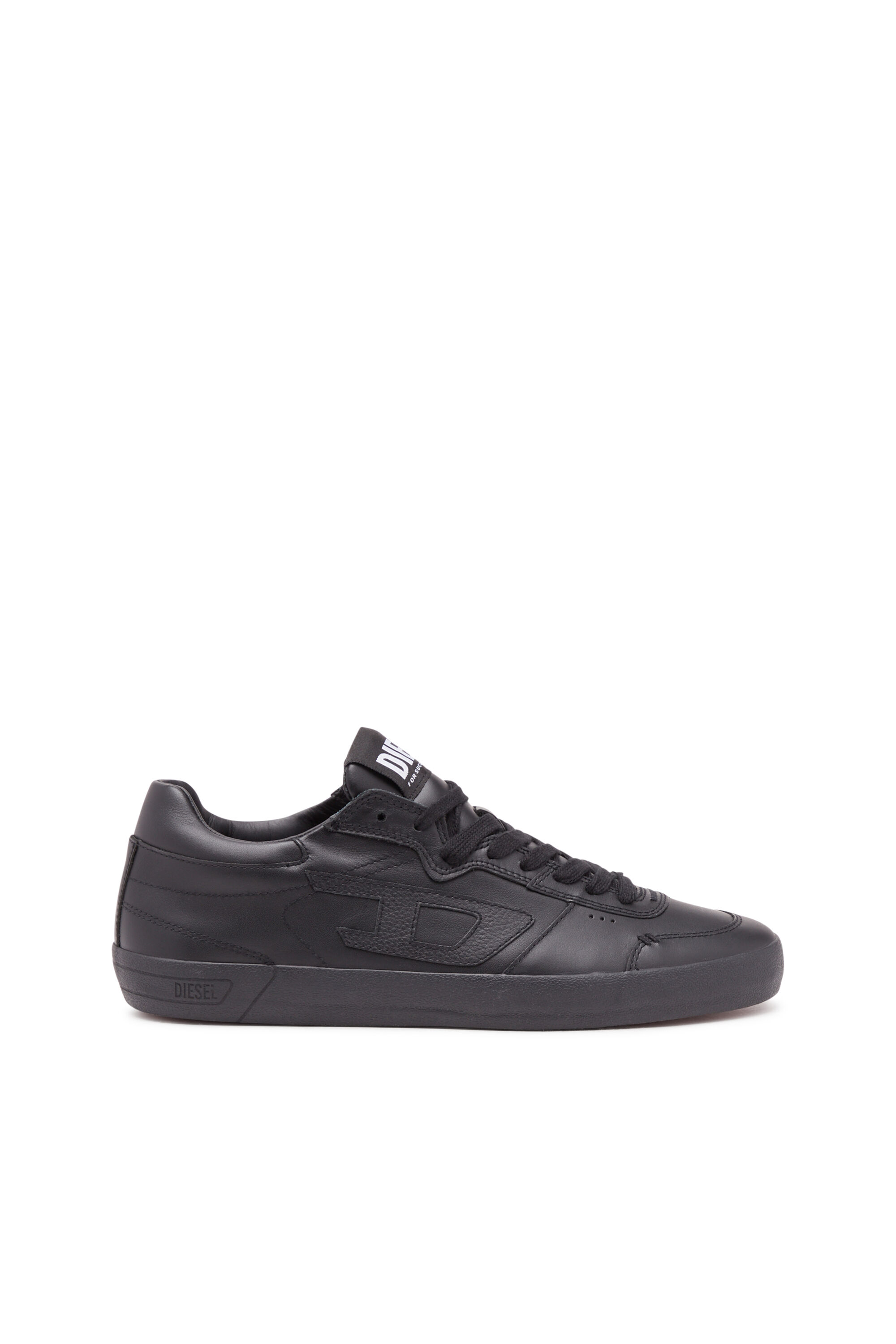 Diesel leather trainers store