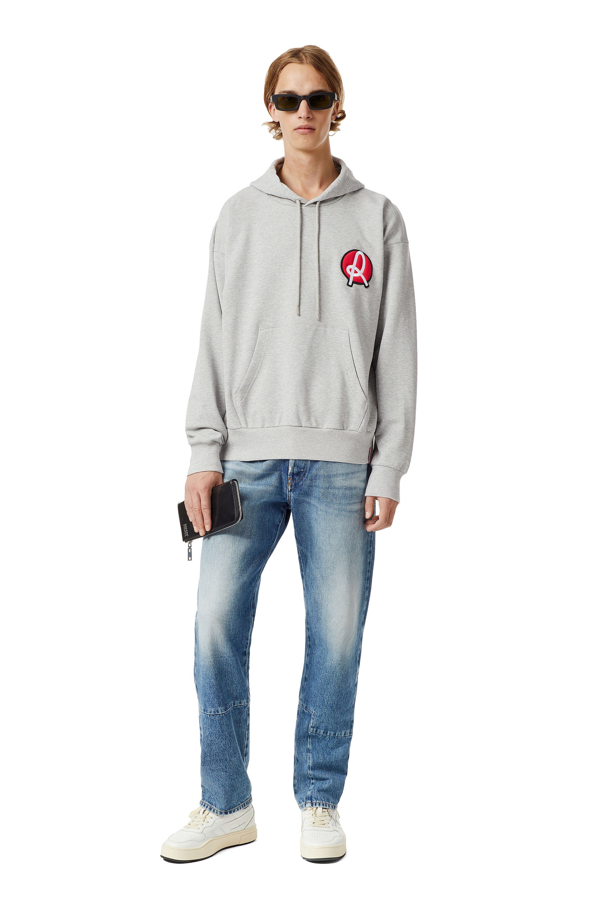 Diesel - LR-S-GIRK-HOOD-VIC, Light Grey - Image 1