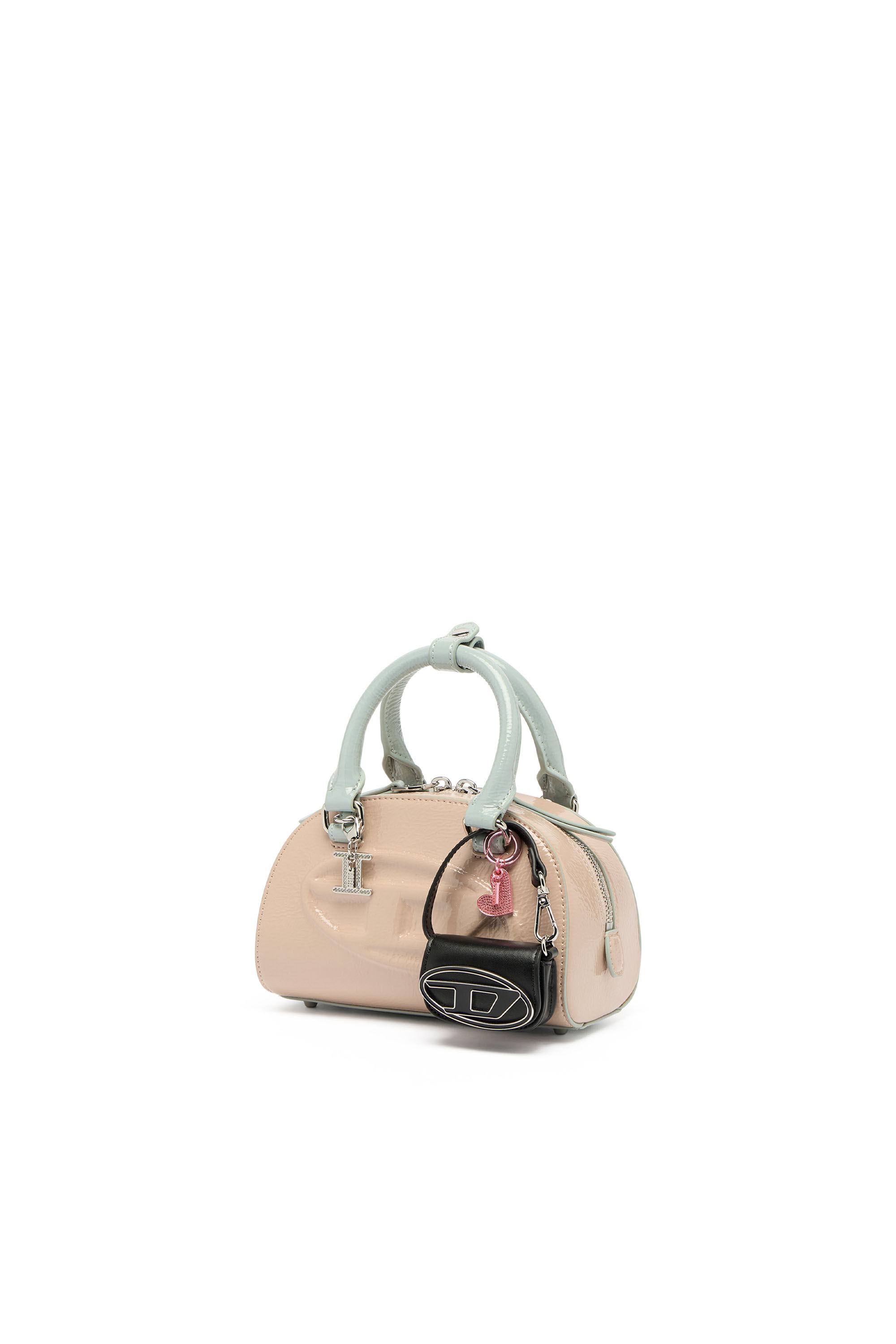 Women's 1DR Dome-Small bowling bag with naplak effect | Pink