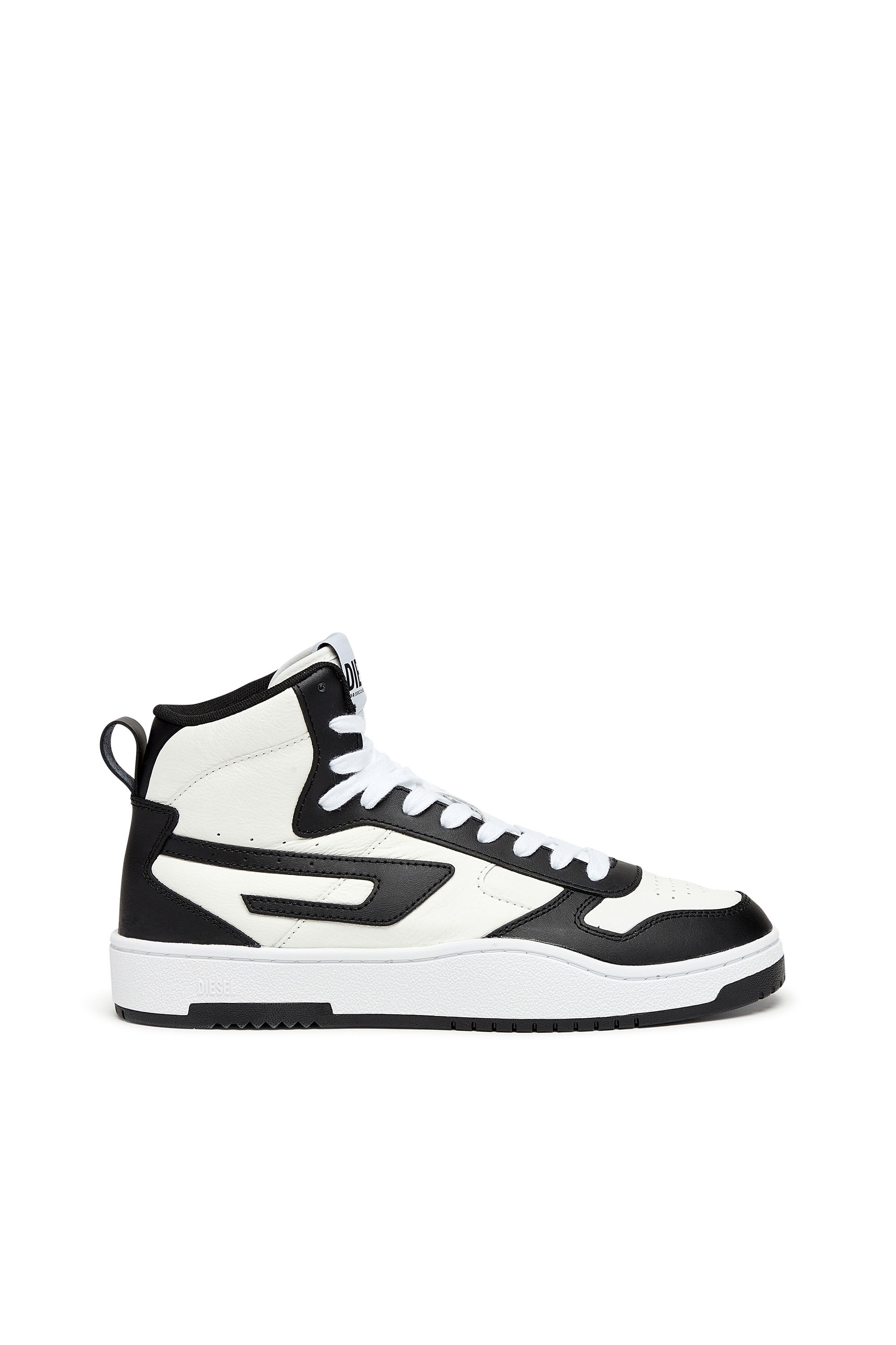 Men s S Ukiyo V2 Mid High top sneakers with D branding Multicolor Diesel