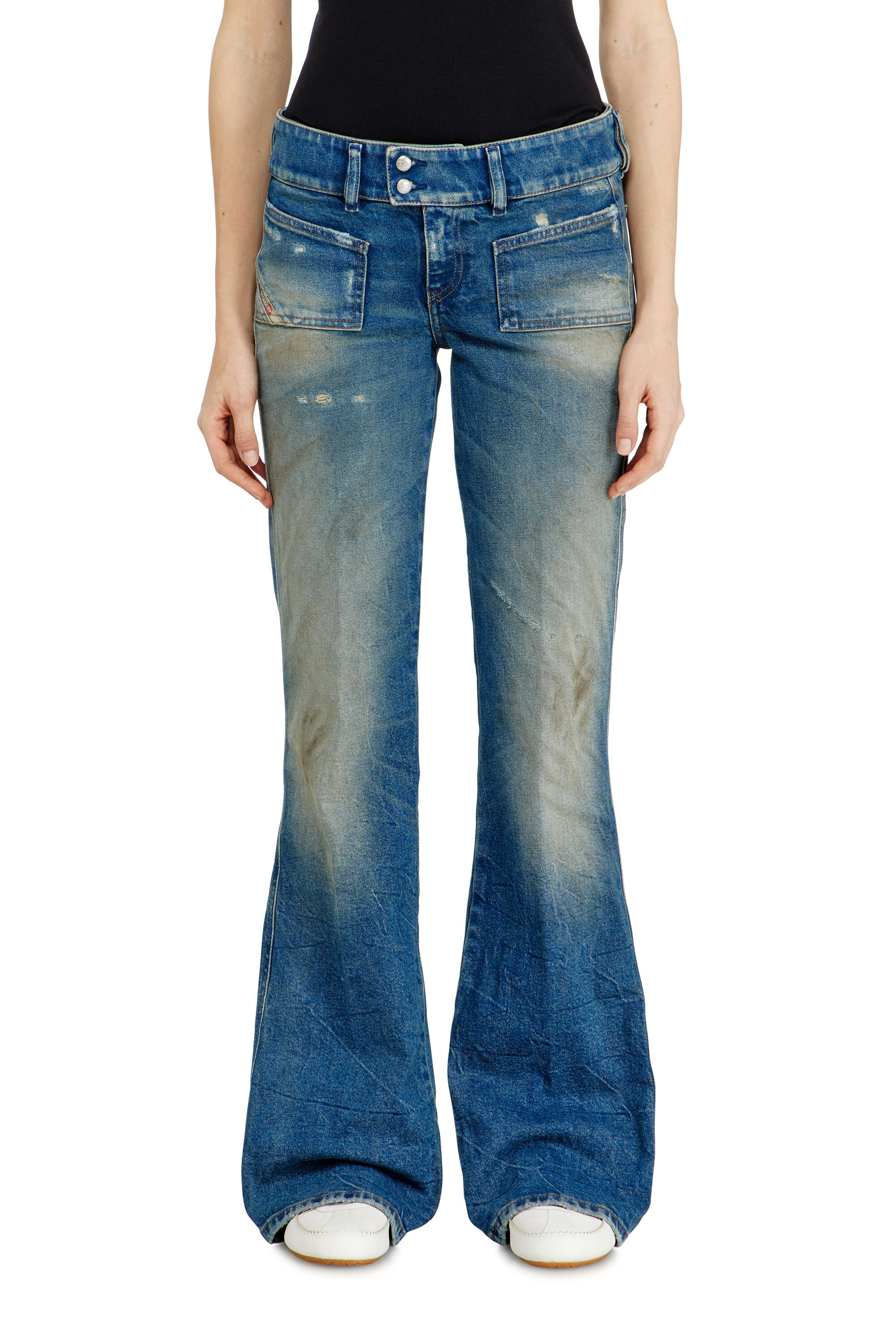 Women's Bootcut Jeans | Medium blue | Diesel D-Hush