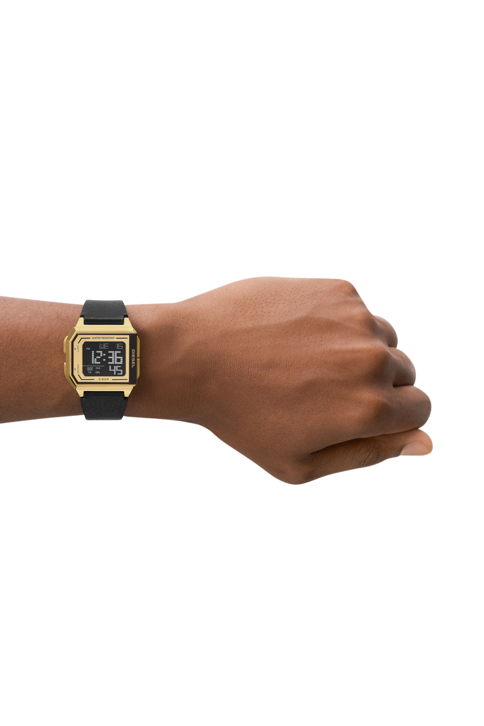 Gold diesel sales smartwatch