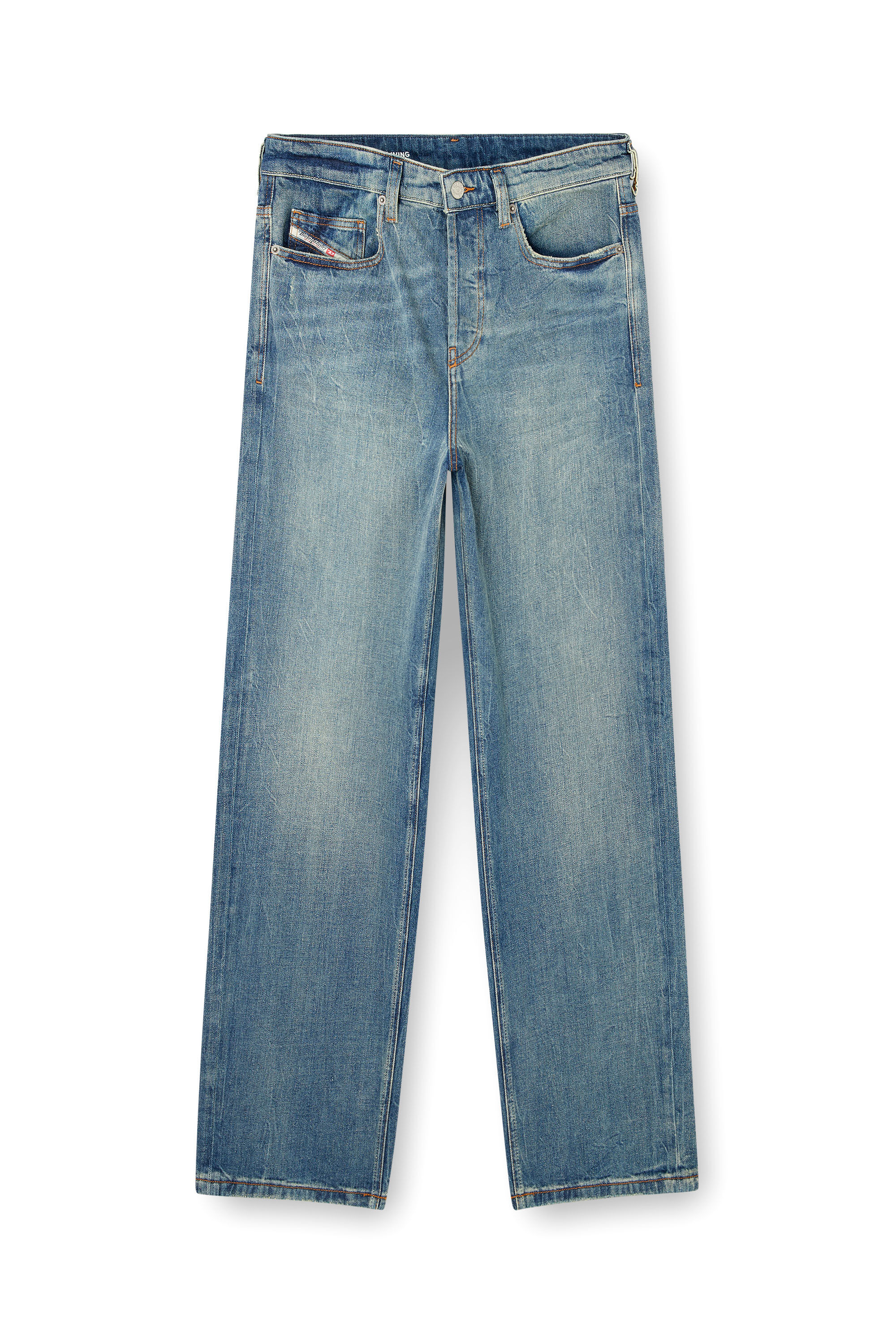 パンツ DIESEL Relaxed Jeans 2001 D-Macro 007z1 Men's Relaxed Jeans | Black/Dark grey | Diesel 2001 D-Macro