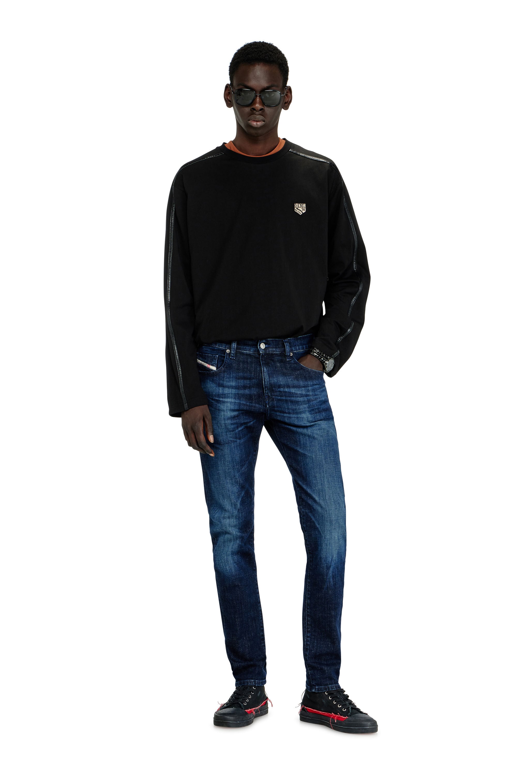 Men's Slim Jeans | Regular Waist 2019 D-StruktDark Blue | Diesel GB