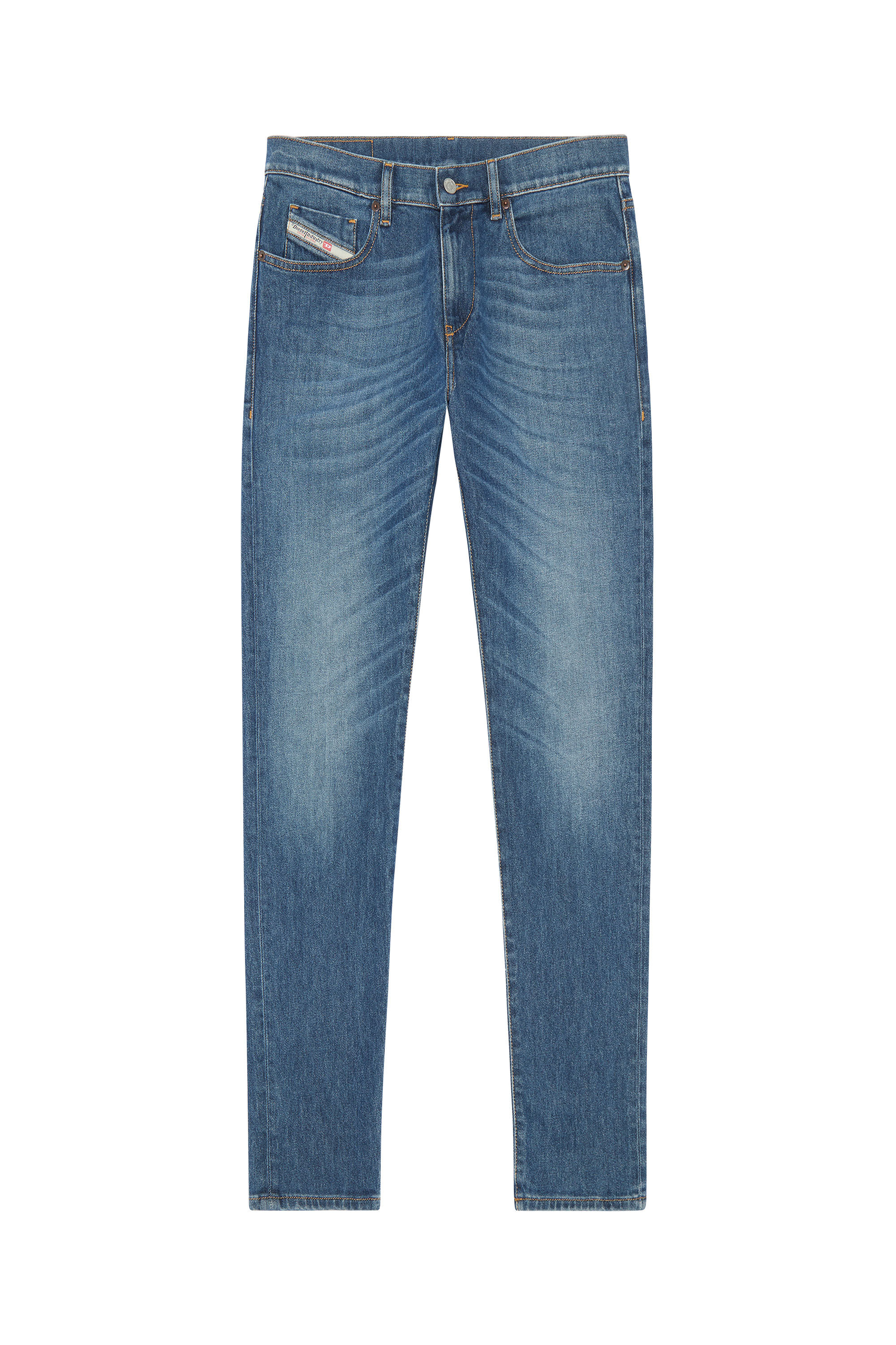 Diesel - Slim Jeans 2019 D-Strukt 09F88, Medium blue - Image 2