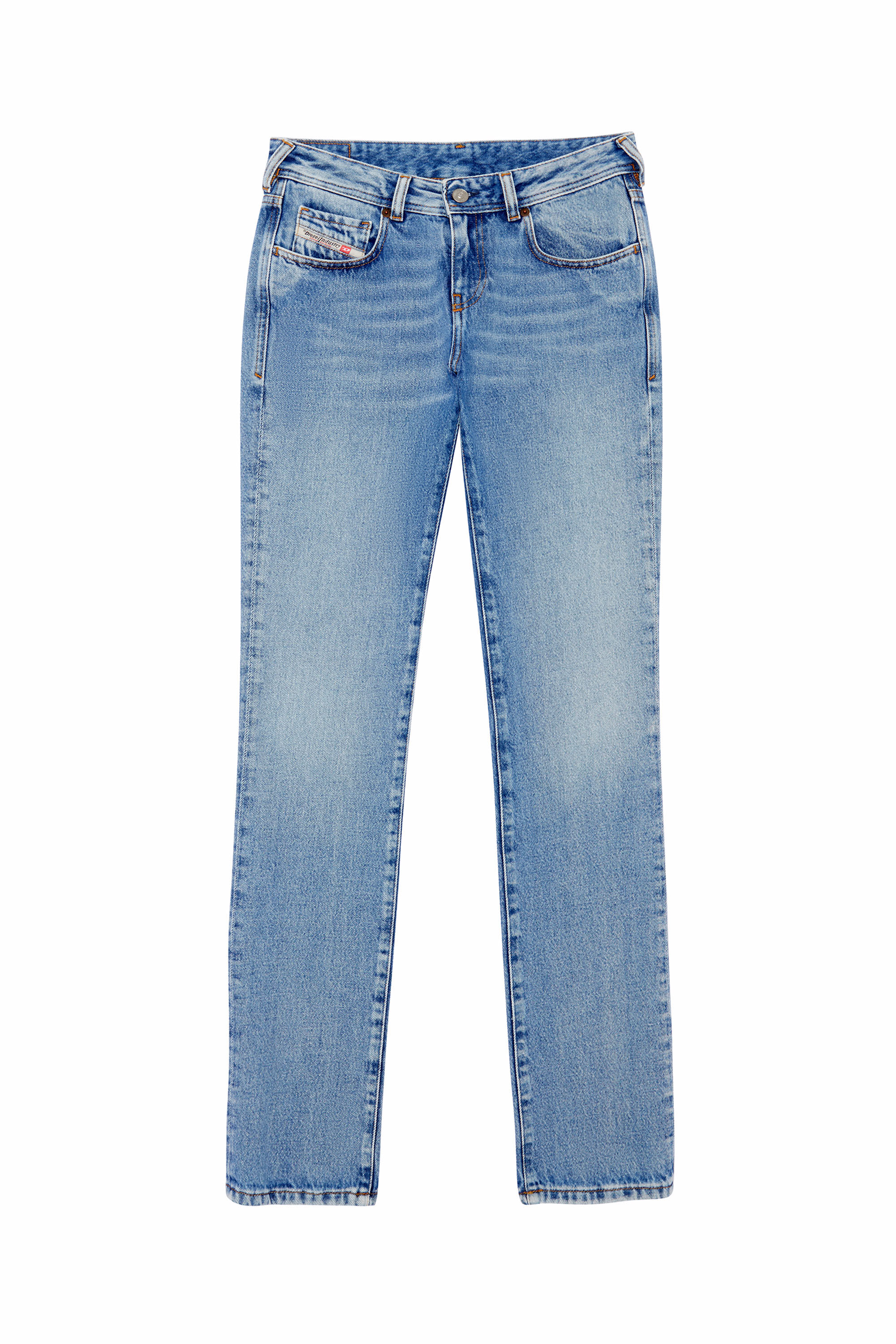 Diesel - 2002 09C16 Straight Jeans, Medium blue - Image 2
