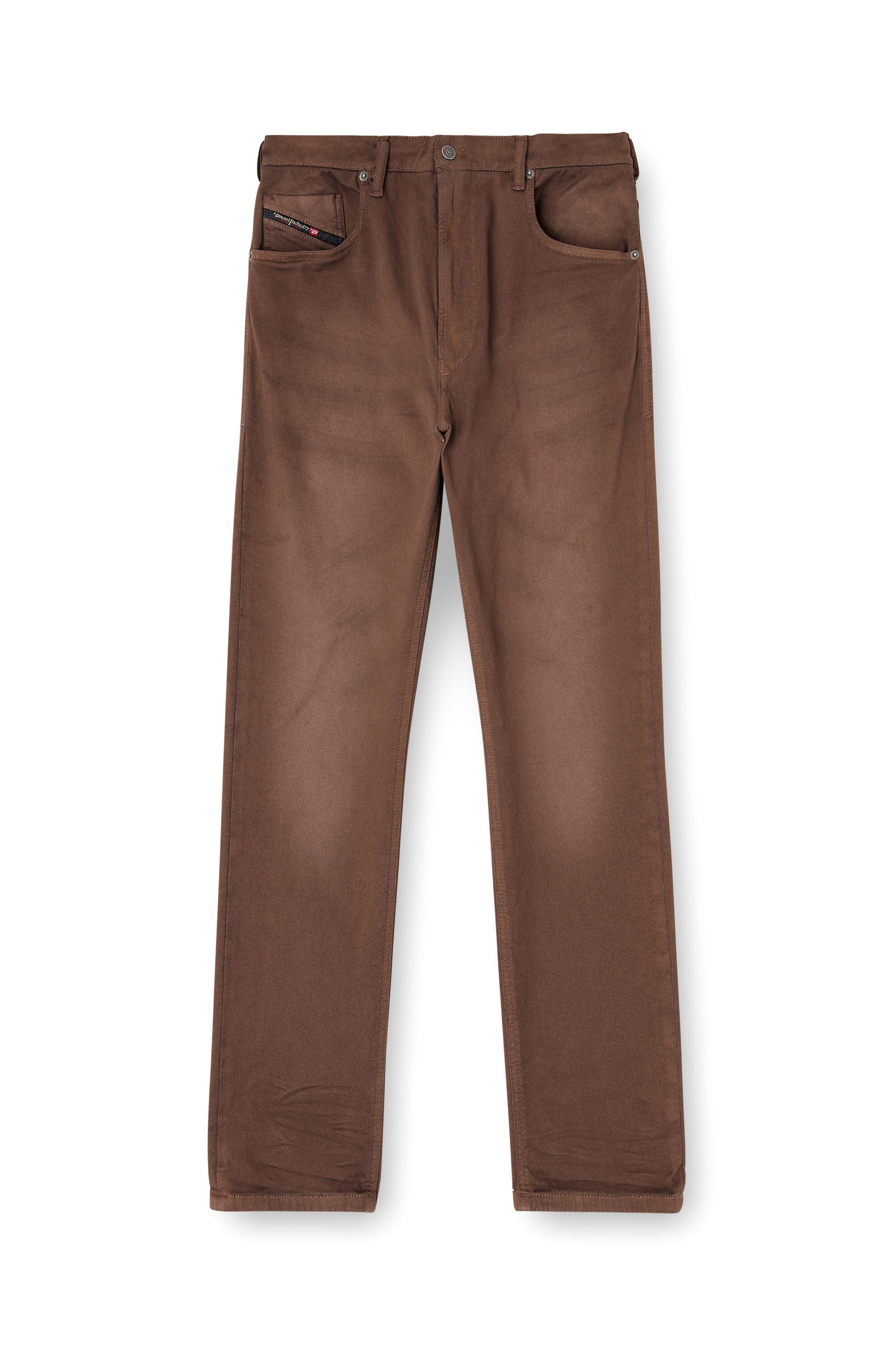 Men's Regular Jeans | Brown | Diesel 2032 D-Krooley-BW Joggjeans®