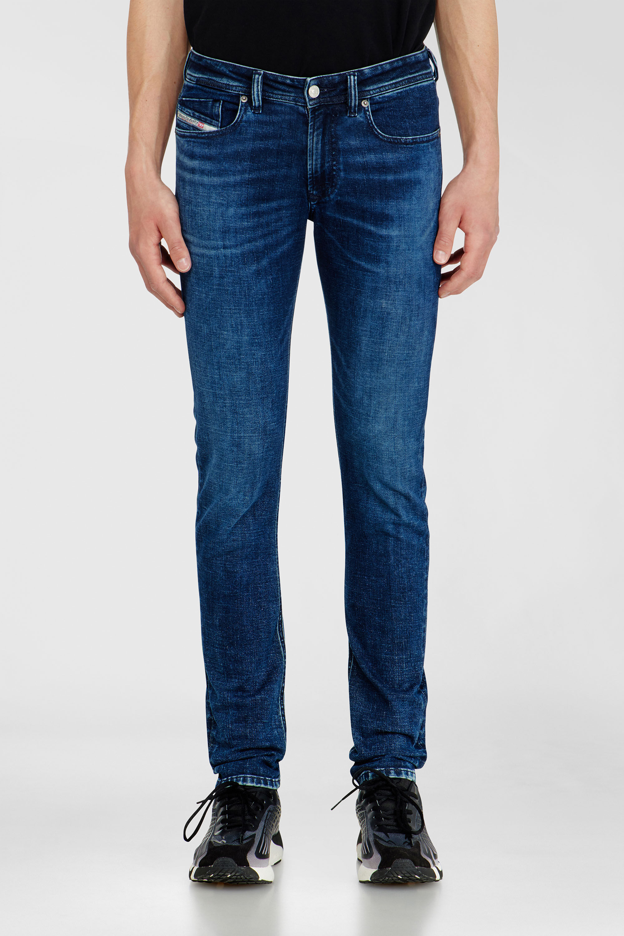 Diesel - Man's Skinny Jeans 1979 Sleenker 0KBBD, Dark Blue - 4