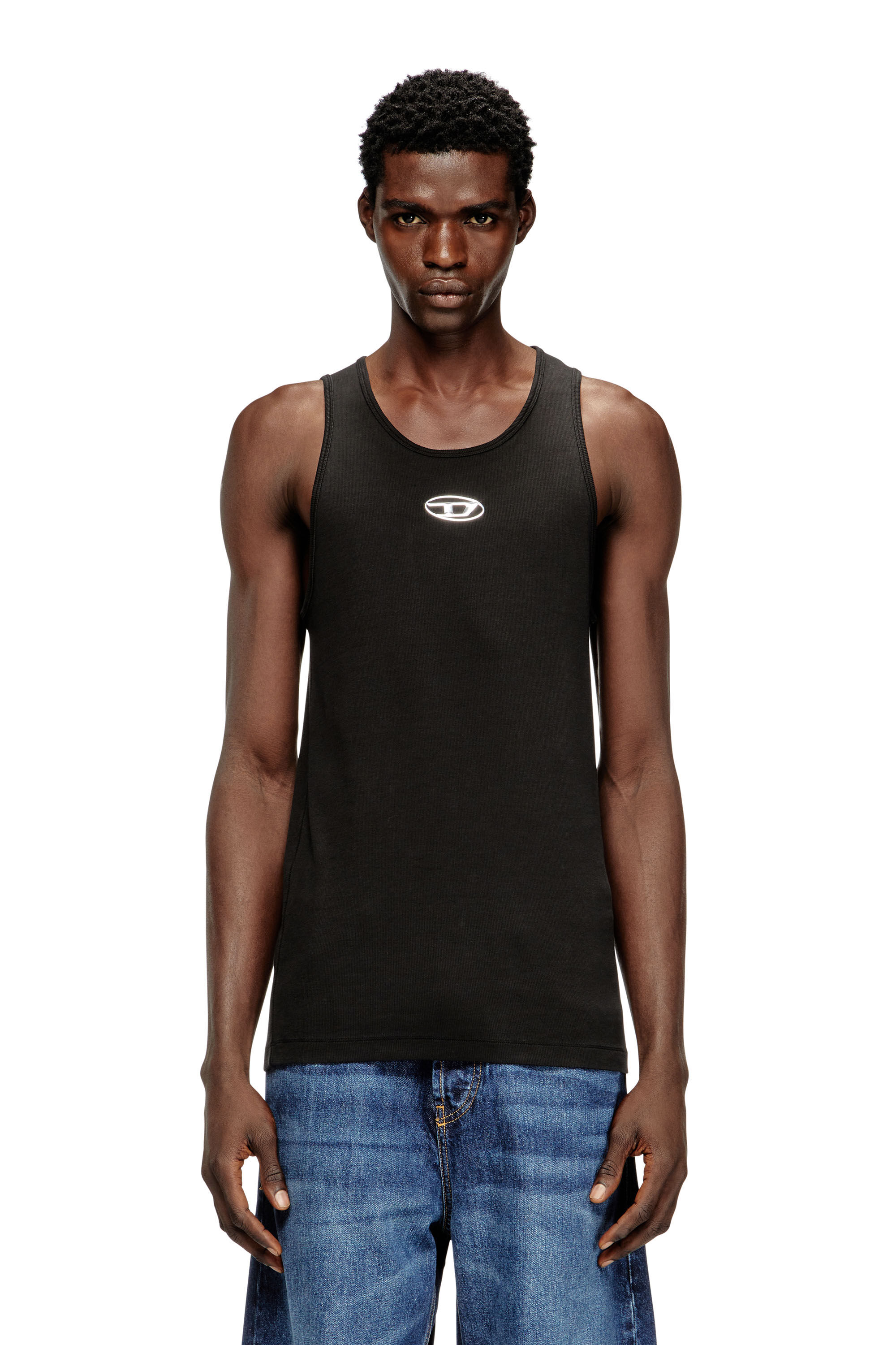 トップス Diesel 22ss Gradation D Logo Tank Top Diesel M-Onerva タンクトップ | ブラック | FARFETCH JP